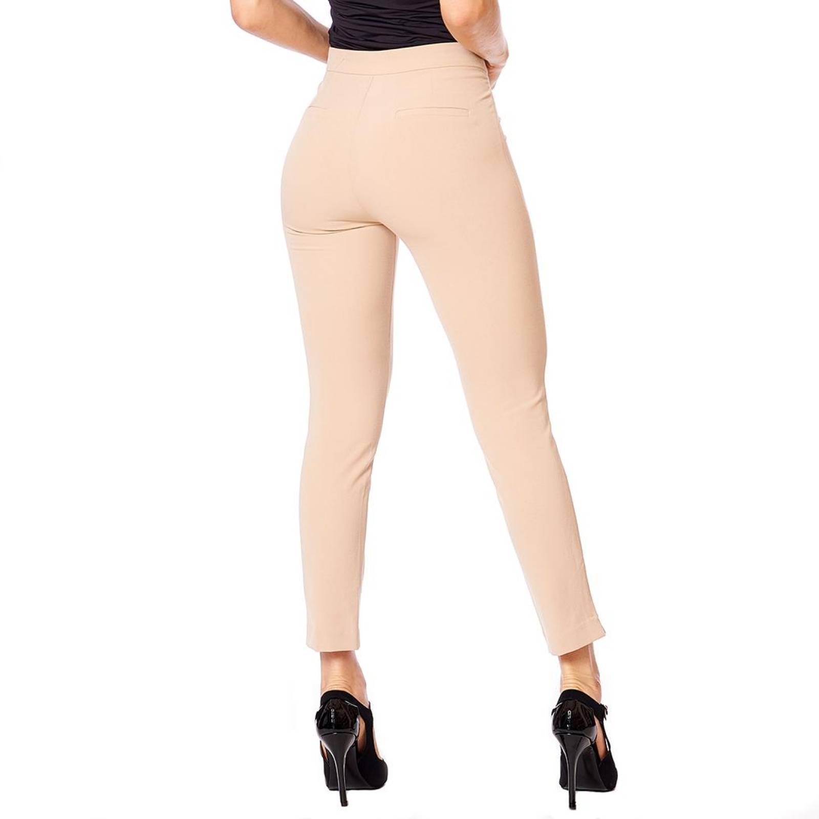 Pantalón Vestir Formal Casual Mujer Stretch Kakhy 