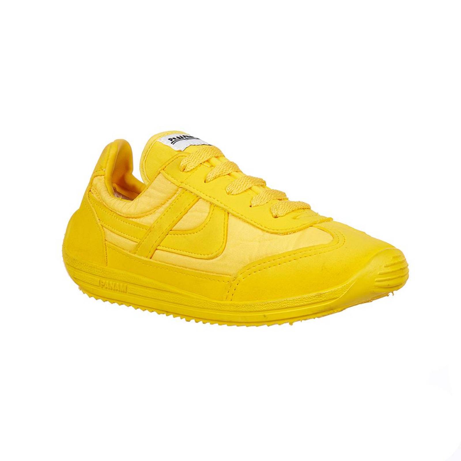 Tenis Panam Hombre Mujer 084 Casual Amarillo 