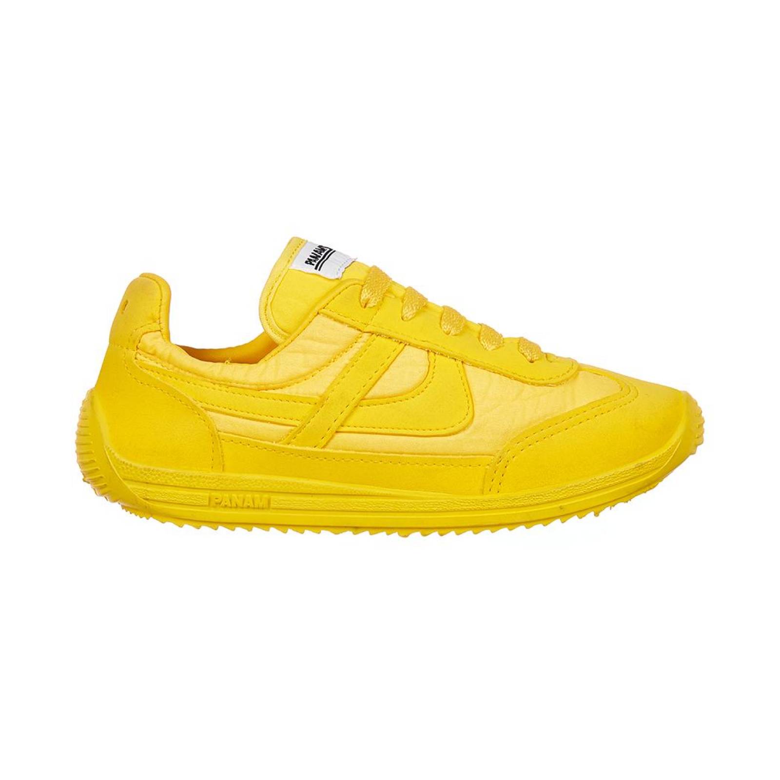 Tenis Panam Hombre Mujer 084 Casual Amarillo 