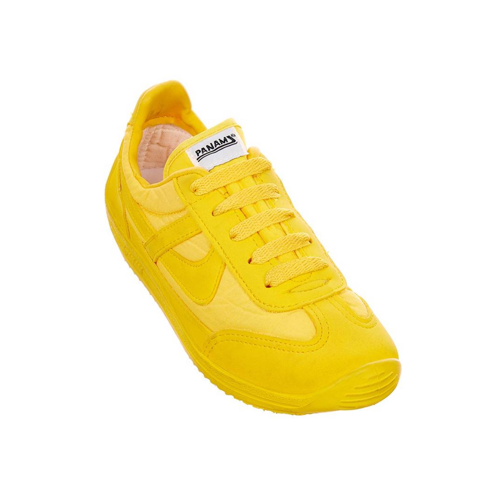 Tenis Panam Hombre Mujer 084 Casual Amarillo 