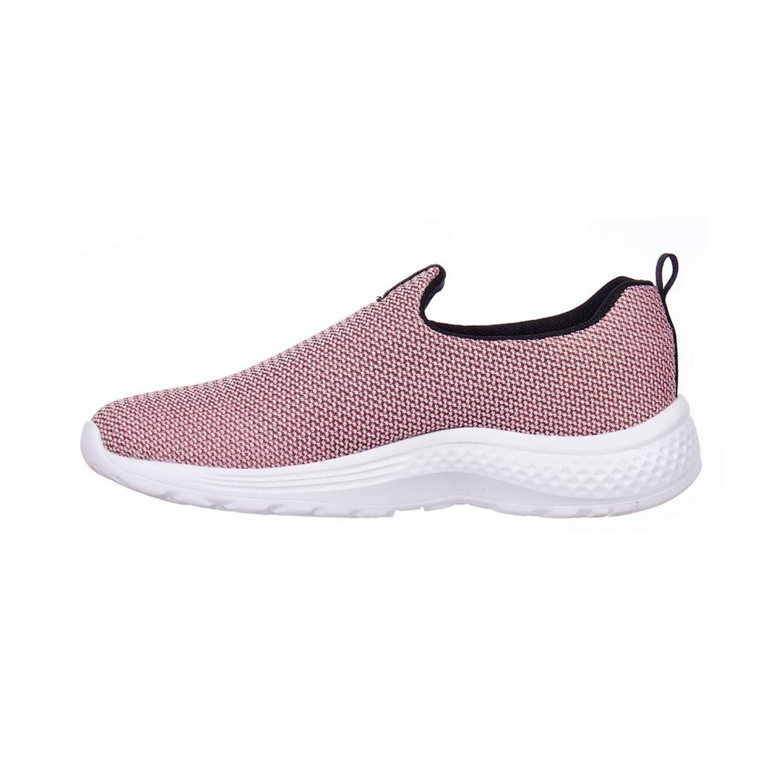 Tenis 2x1 De Descanso Casual Mujer Textil Negro y Rosa