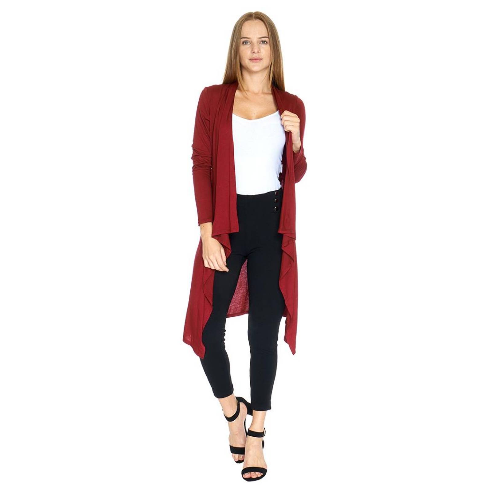 Ensamble Largo para Mujer Moda Casual/Formal Color Vino 550340 
