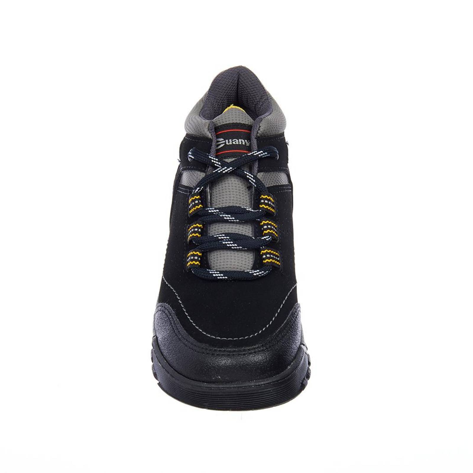 Tenis Casual Infantil Niño Casual Urbano Tipo Gamuza Negro 