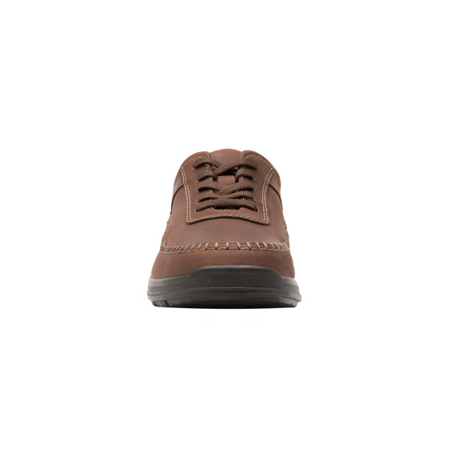 Zapato Oxford Flexi Hombre Moda Casual Confort Piel Café 