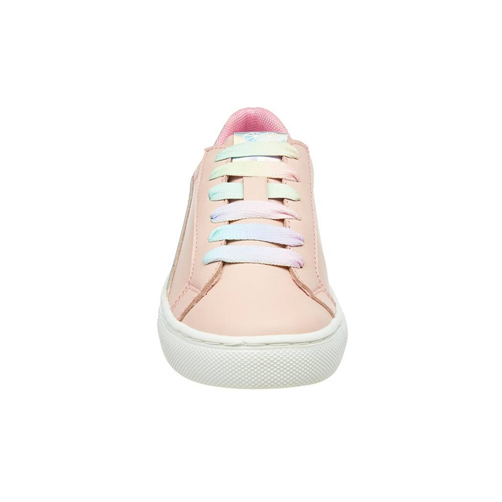 Tenis Básicos Casuales Mujer Juvenil Tipo Piel Rosa Cómodo 