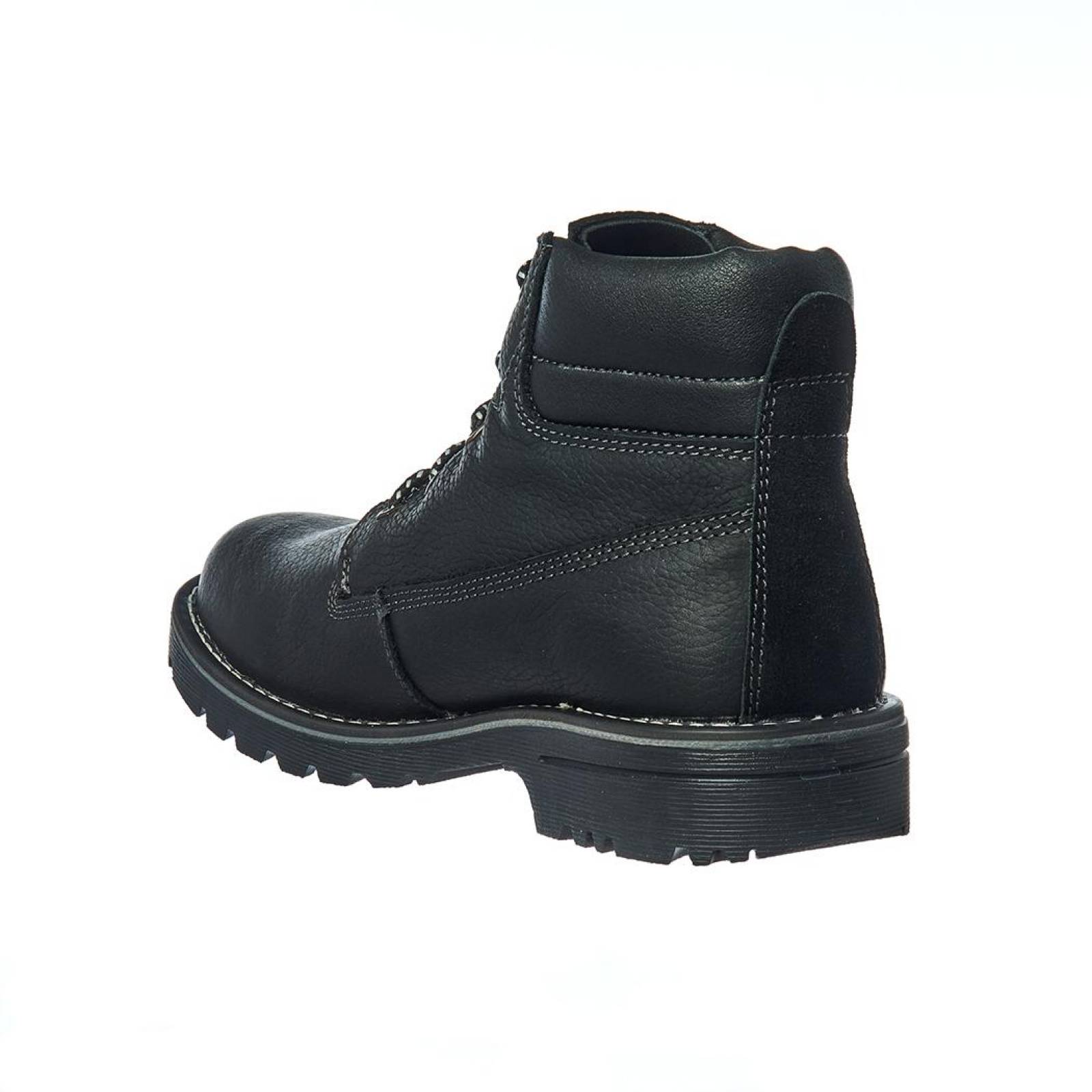 Botas Para Hombre Casual Básico Discovery Piel Negro Cómoda 