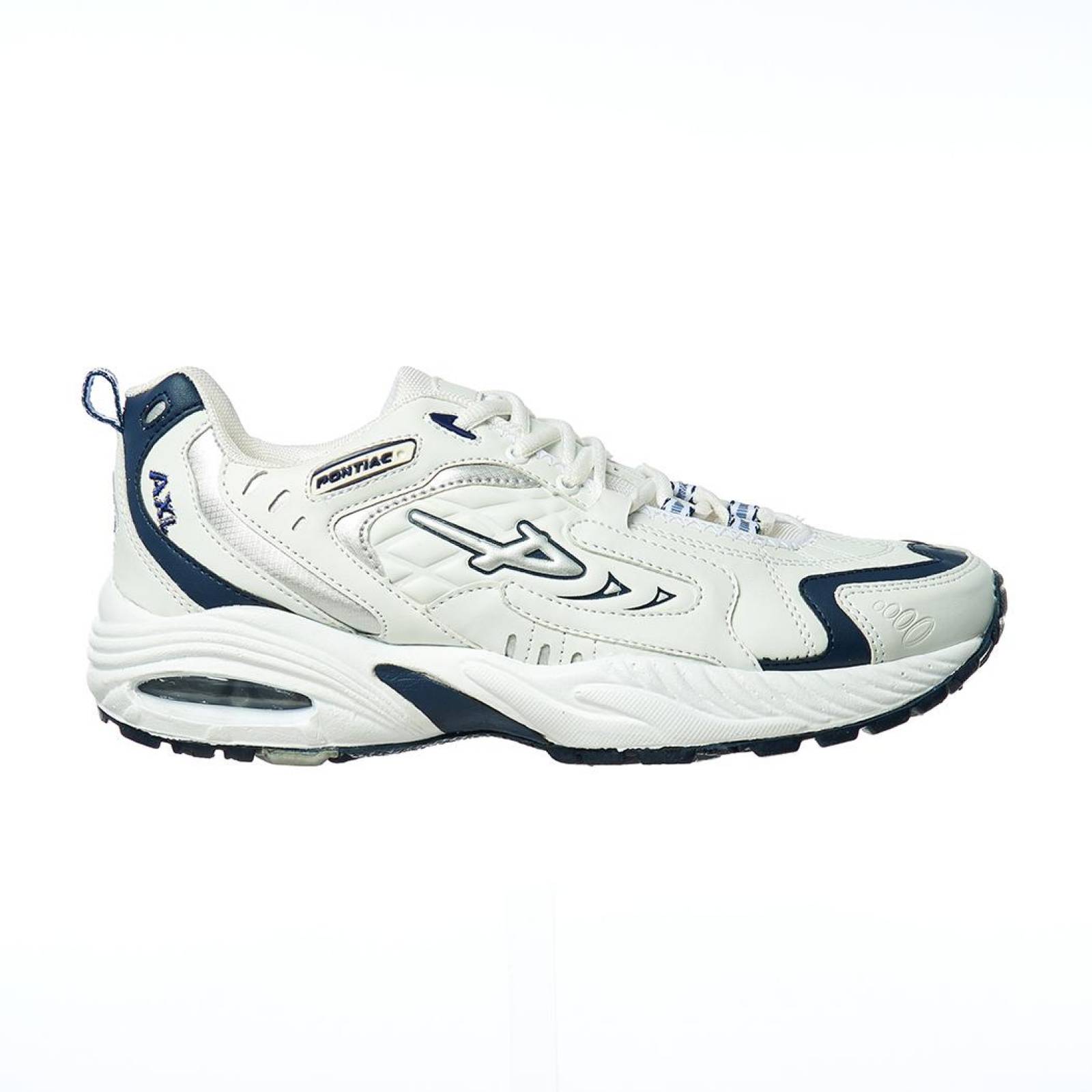 Tenis Deportivos Casuales Tipo Piel Blanco Hombre Ligeros 
