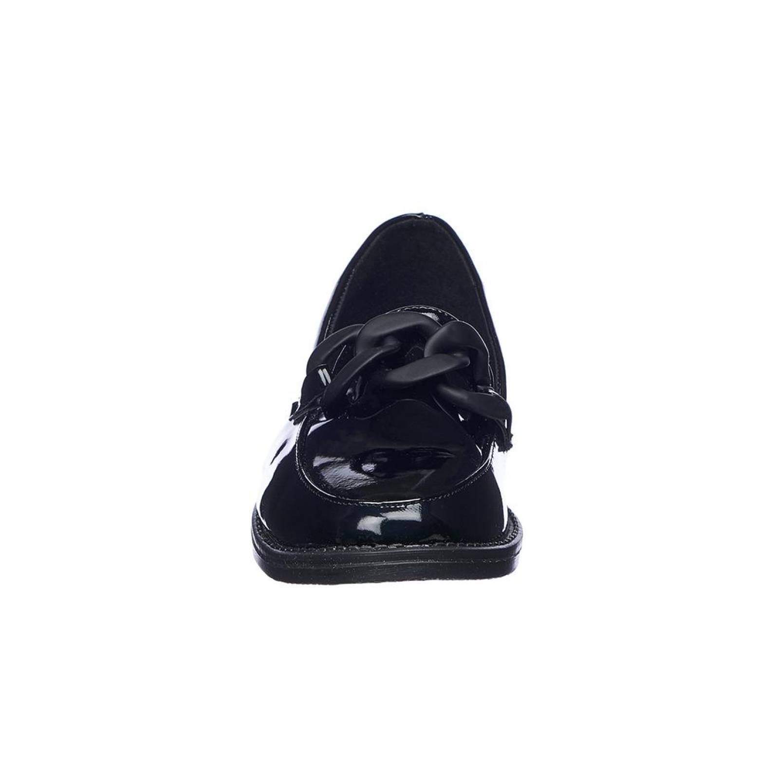 Zapatos De Charol Para Mujer Negros Con Plataforma Casual Formal Cómodos 088D5P 