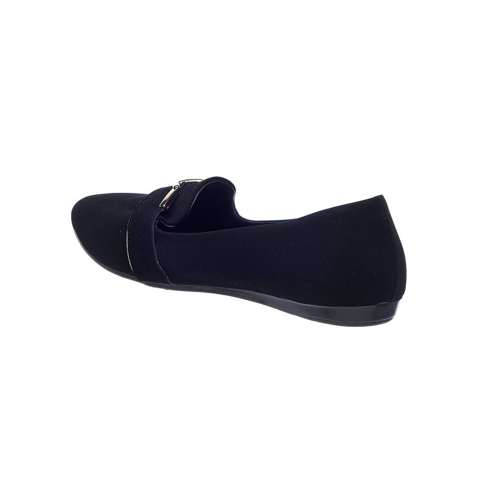 Zapatos Flats Para Mujer Negros Casuales Cómodos De Piso 024D4D 