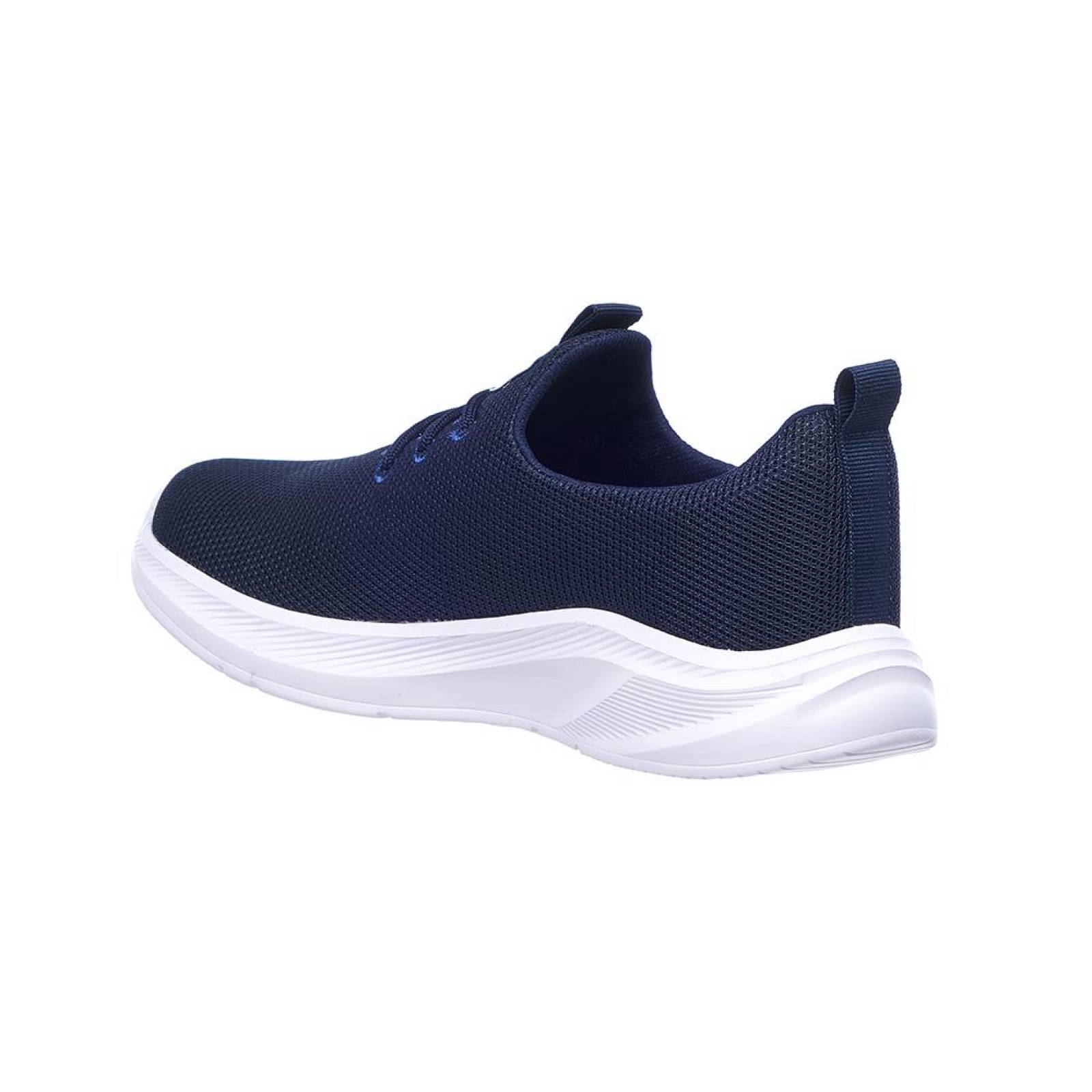 Tenis 2x1 Mujer Ligeros Cómodos Textil Marino Negro Confort 