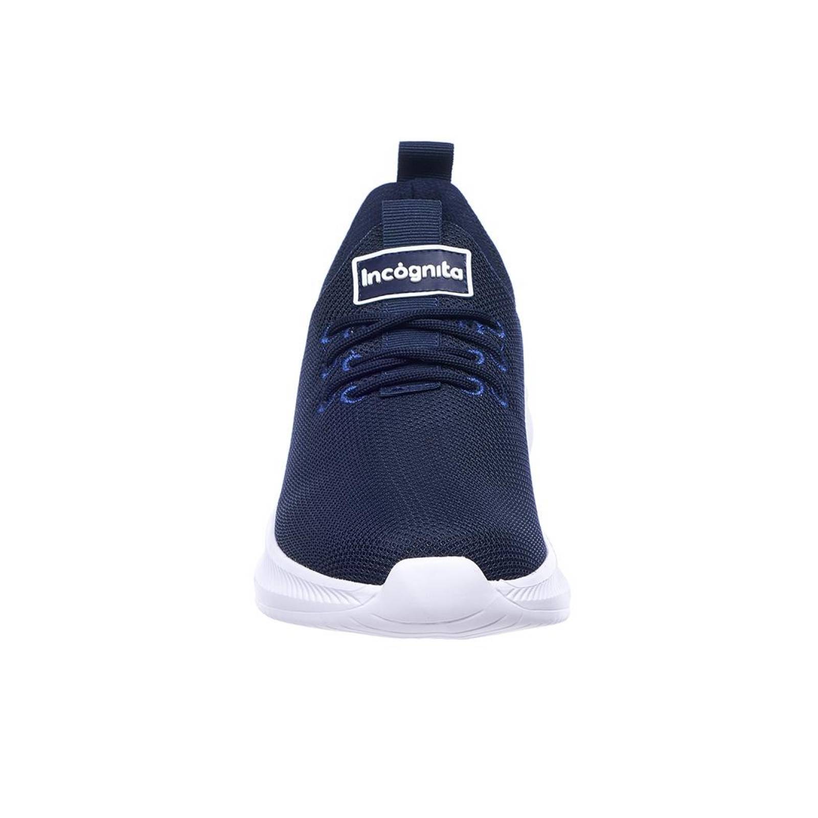 Tenis 2x1 Mujer Ligeros Cómodos Textil Marino Negro Confort 