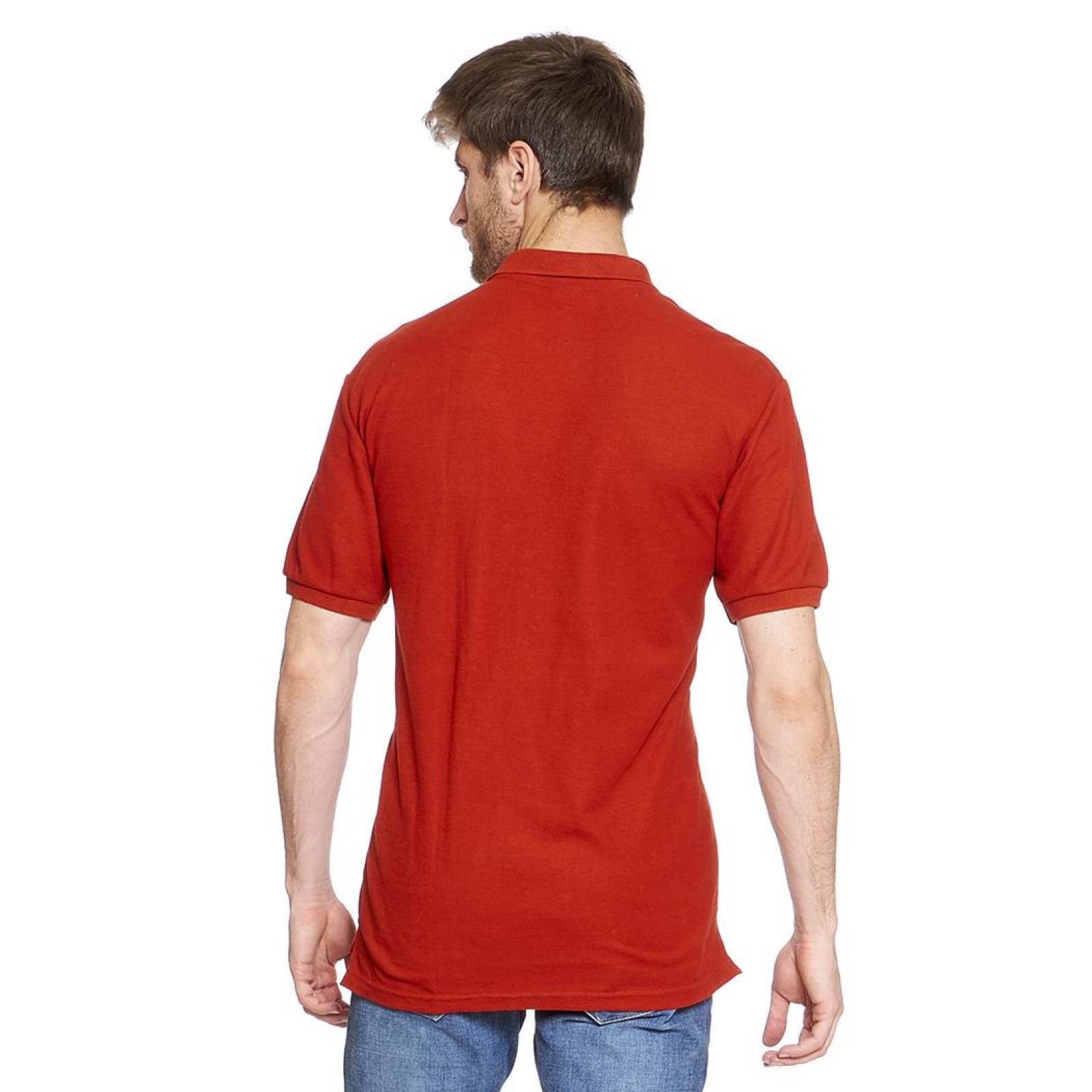 Playera Polo Para Hombre Manga Corta Color Shedron Casual 770222 