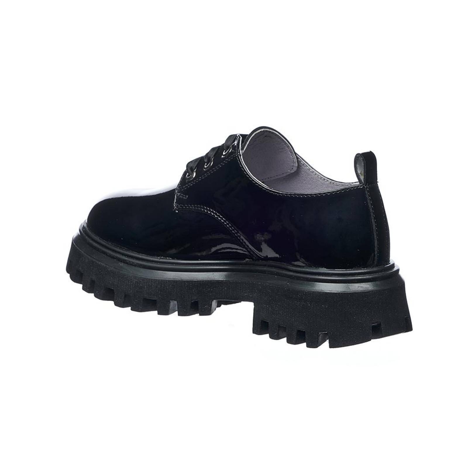 Zapatos Escolares Para Niñas Casuales Con Agujetas Cómodos 131N12 