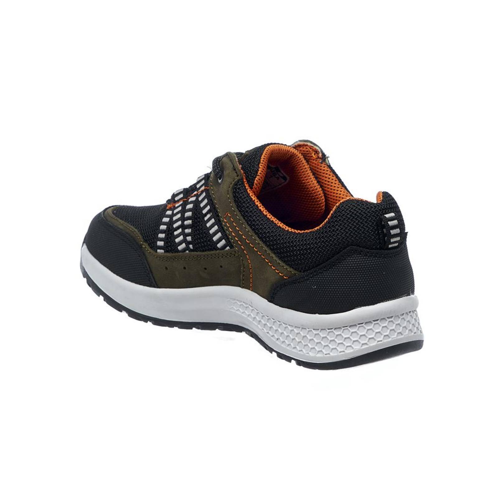 Tenis Para Niños Moda Juvenil En Textil Color Verde Casuales Cómodos 055N1D 