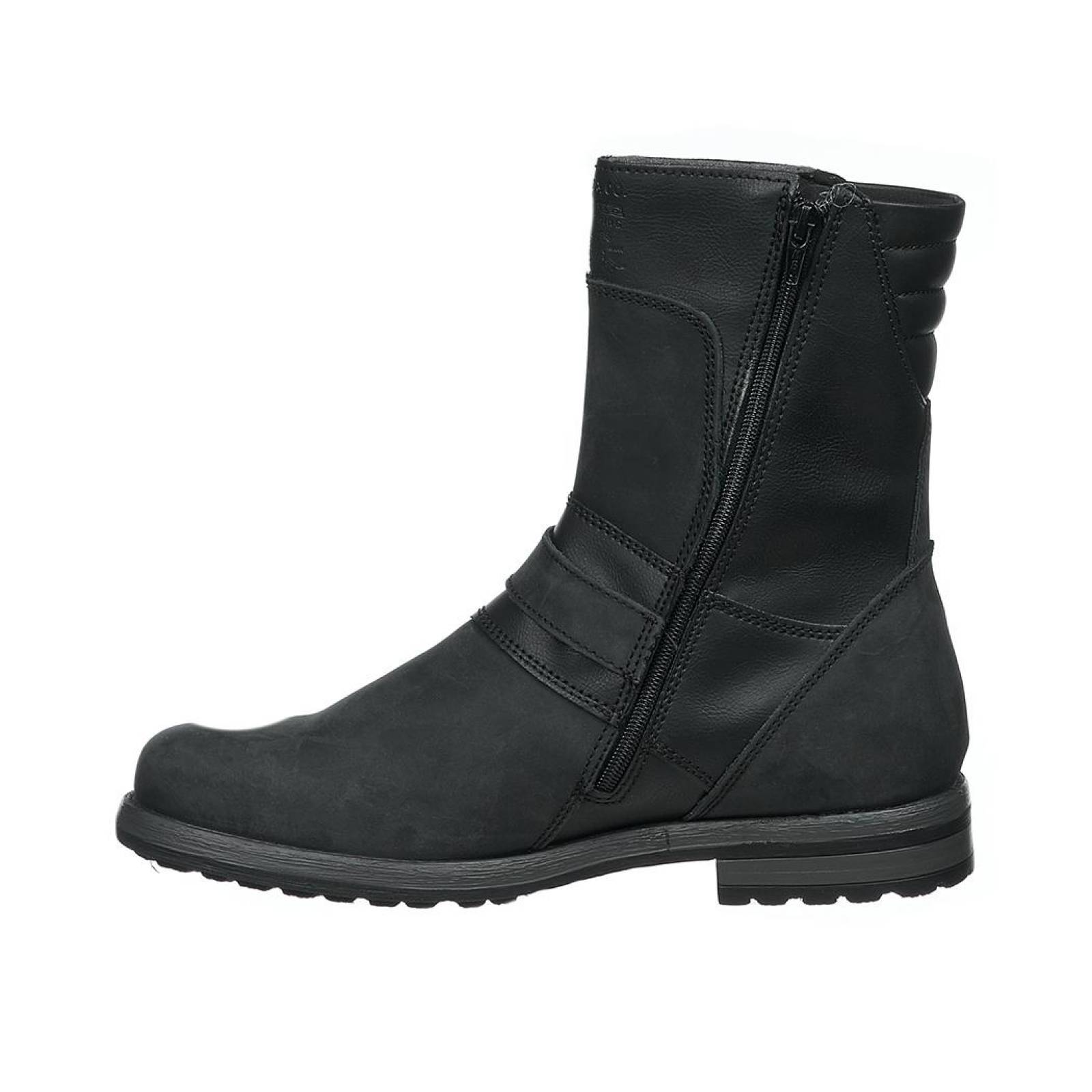 Botas Para Hombre Levi's Casuales Piel Negro Cómodas Con Hebilla 