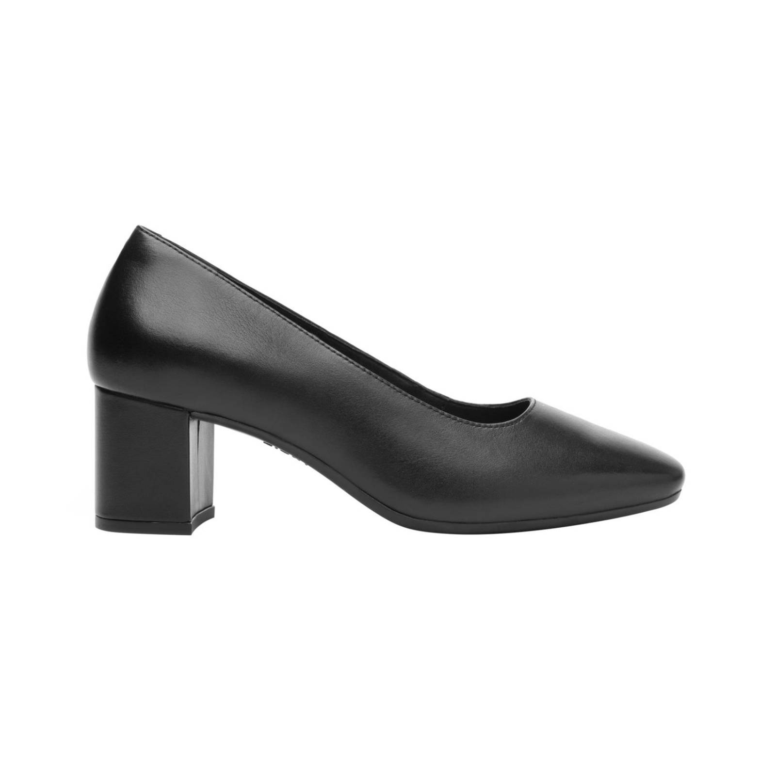 Zapatillas Flexi Tacón Ancho En Piel Casuales Formales Cómodos 406404 