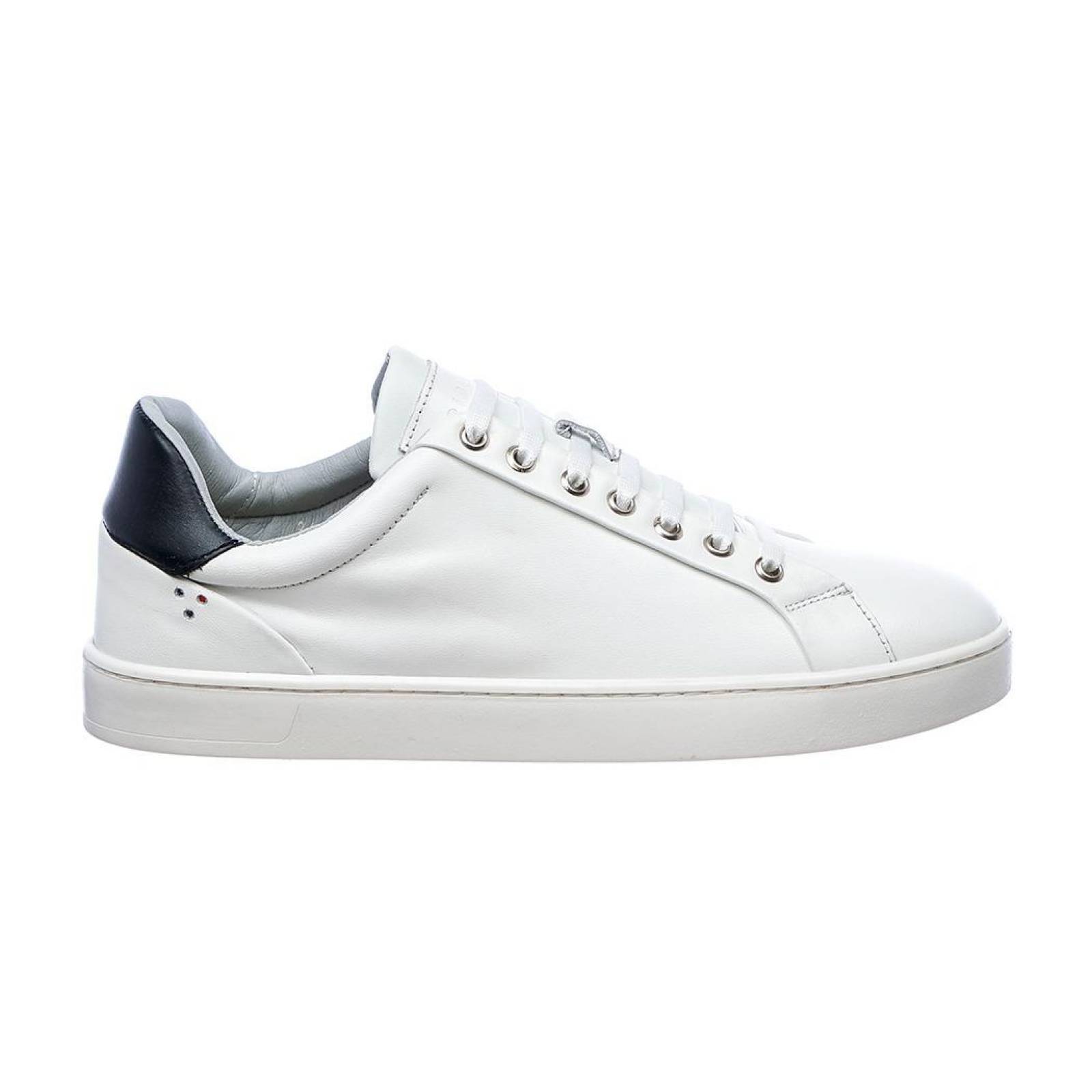 Tenis blanco hombre piel casual urbano cómodo 035C1C 