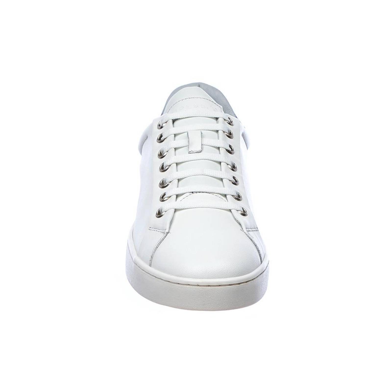Tenis blanco hombre piel casual urbano cómodo 035C1C 