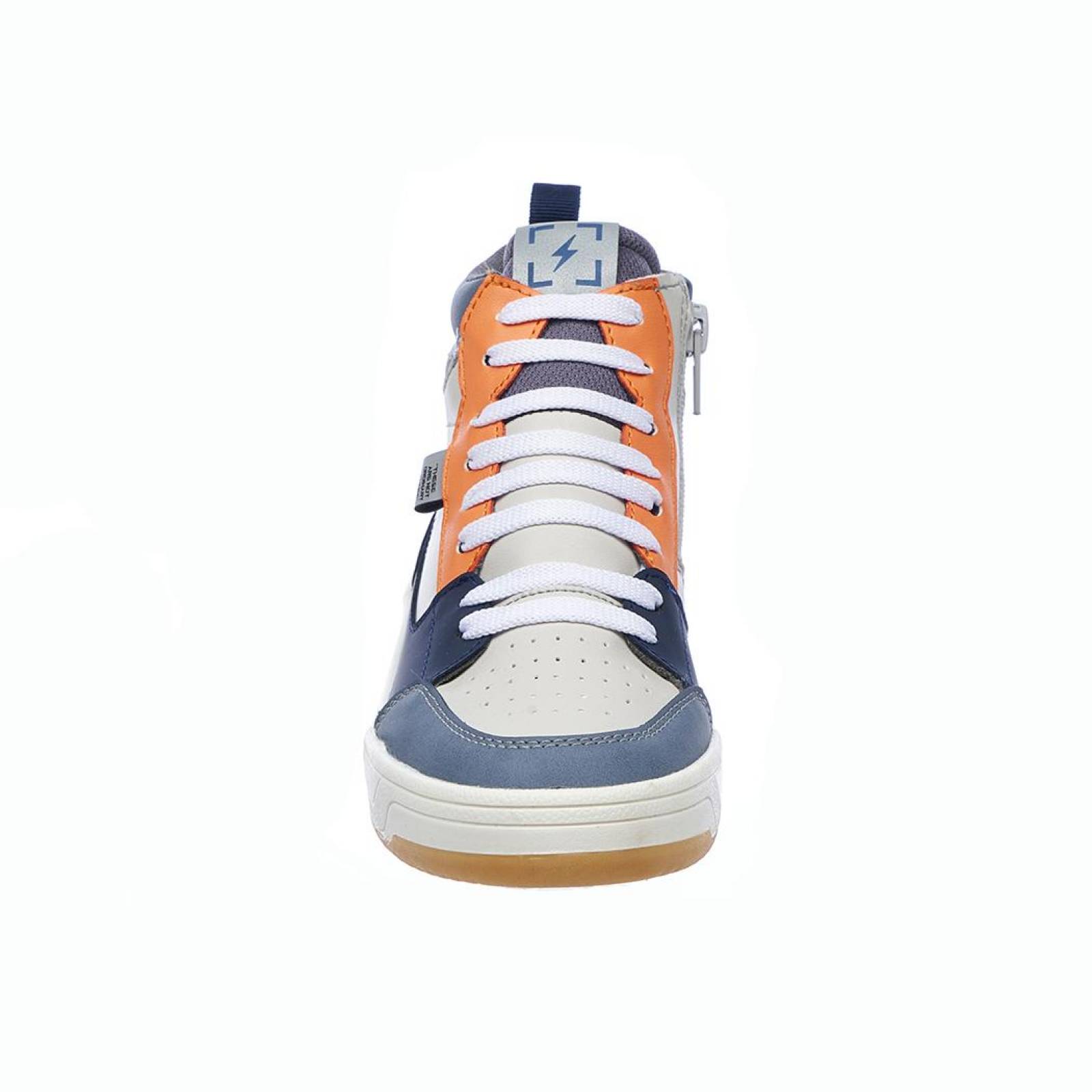Tenis Para Niños En Botín Casuales Urbanos Tipo Piel Cómodos 