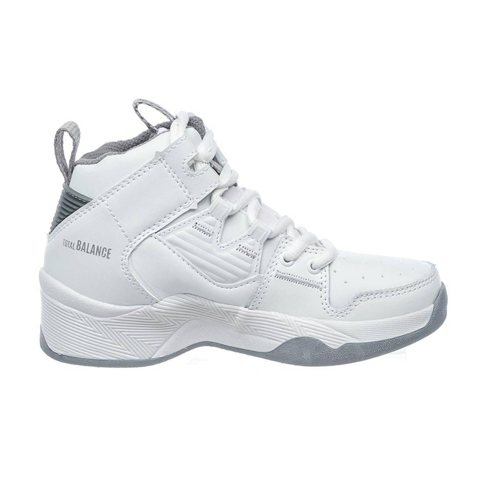 Tenis Casuales Escolares Para Niños Tipo Piel Blanco Cómodos 