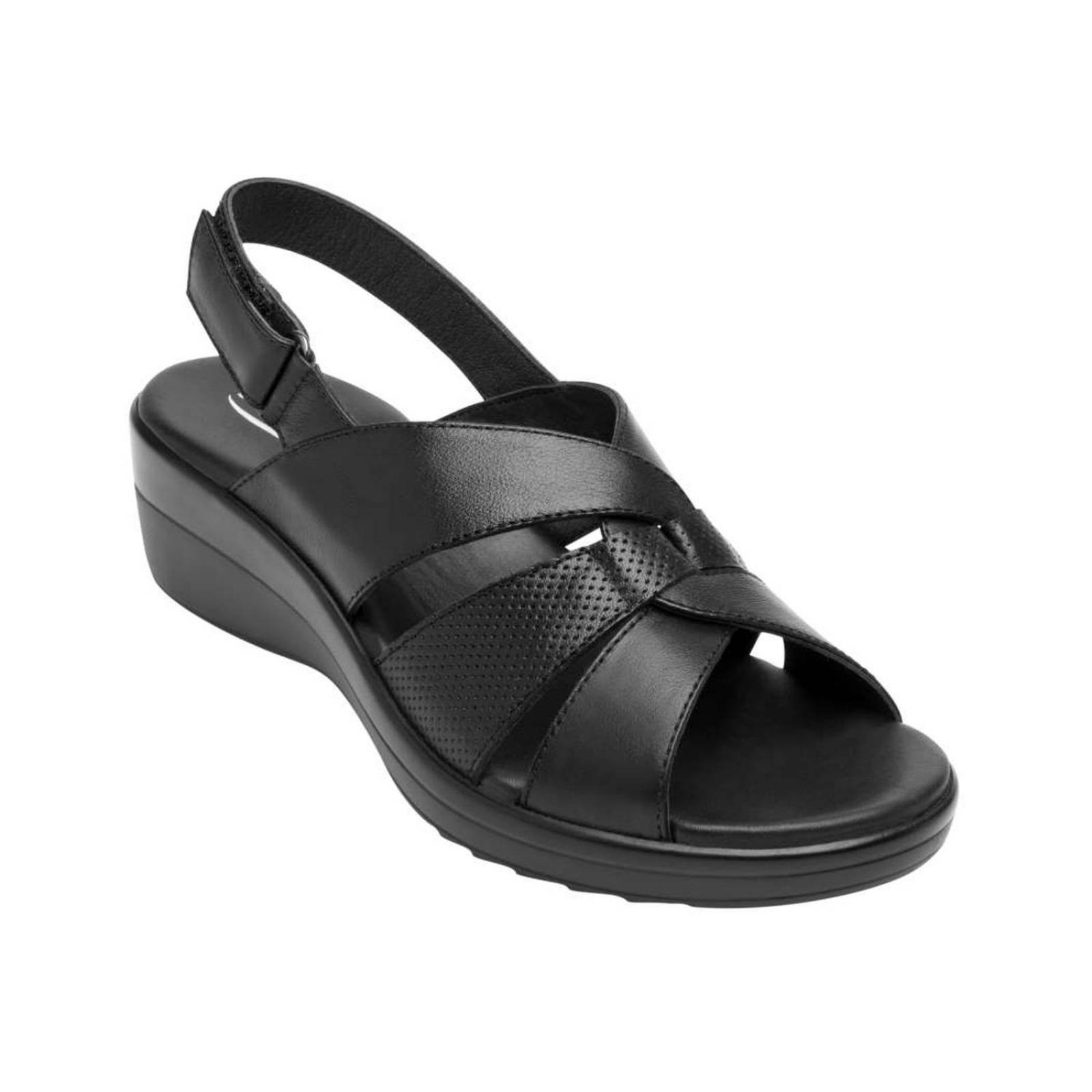 Sandalias Mujer Flexi Estilo 116009 Negro Casual 