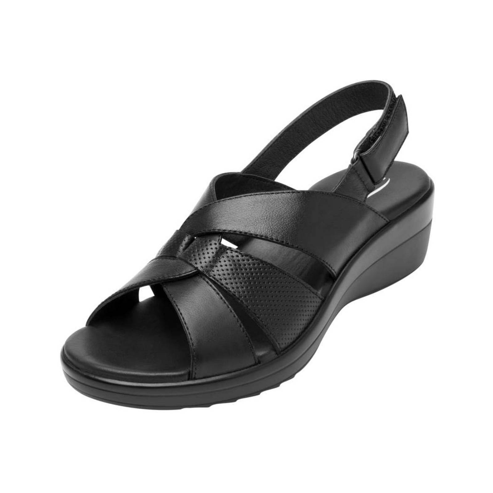 Sandalias Mujer Flexi Estilo 116009 Negro Casual 