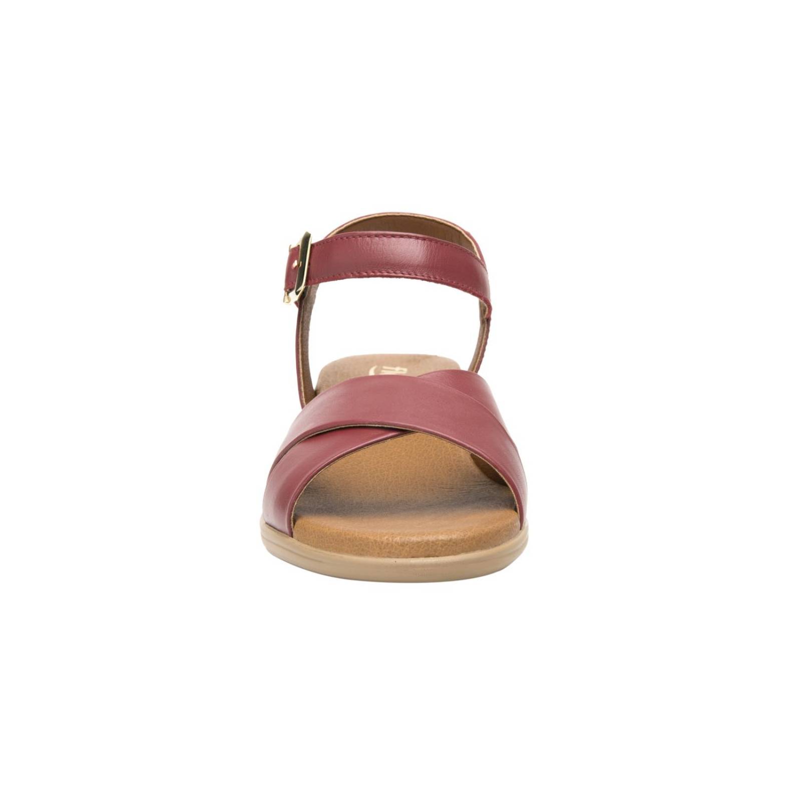 Sandalias Para Mujer Flexi Estilo 123703 Con Plataforma Rojo 