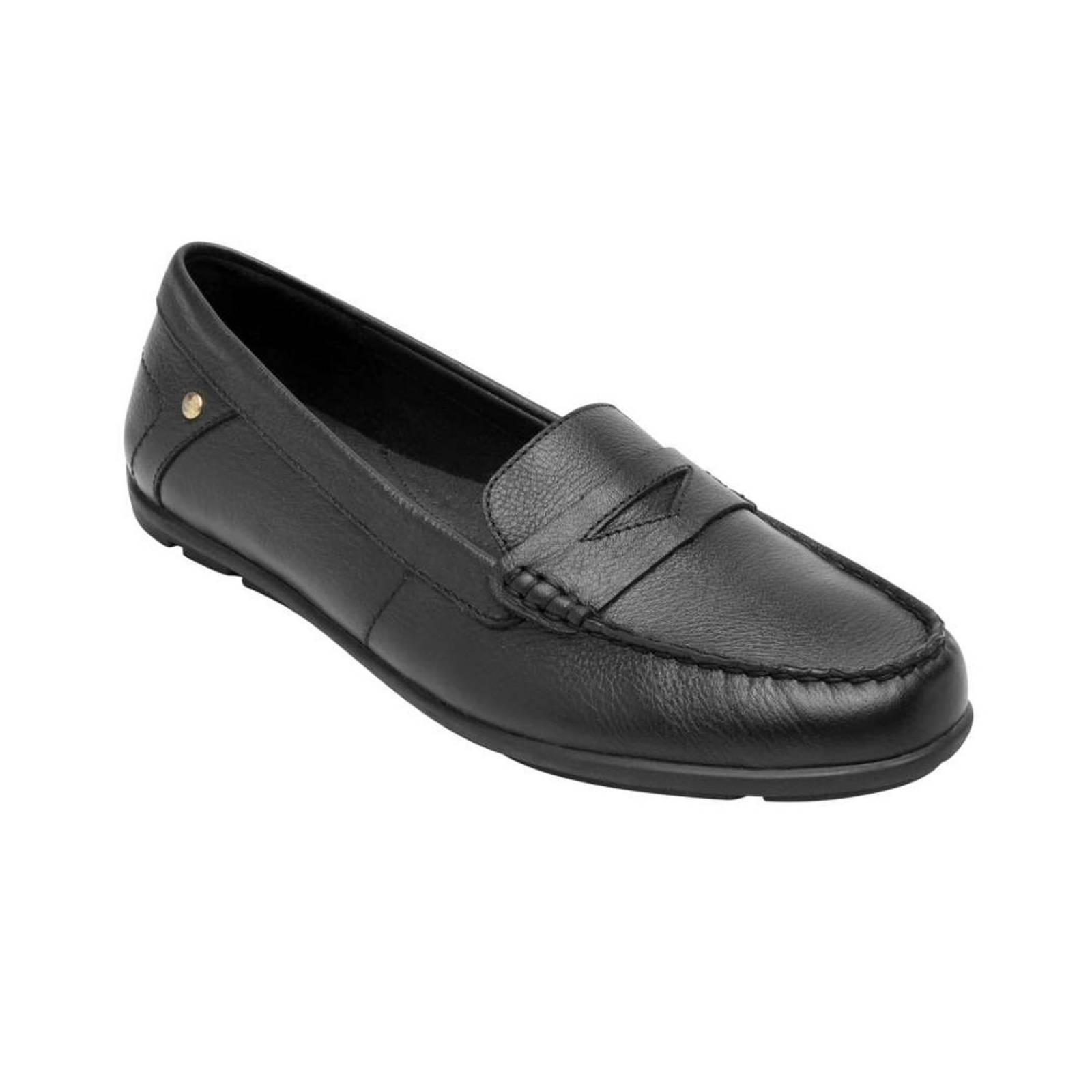Mocasines Para Mujer Flexi Estilo 124301 Negro Casuales 
