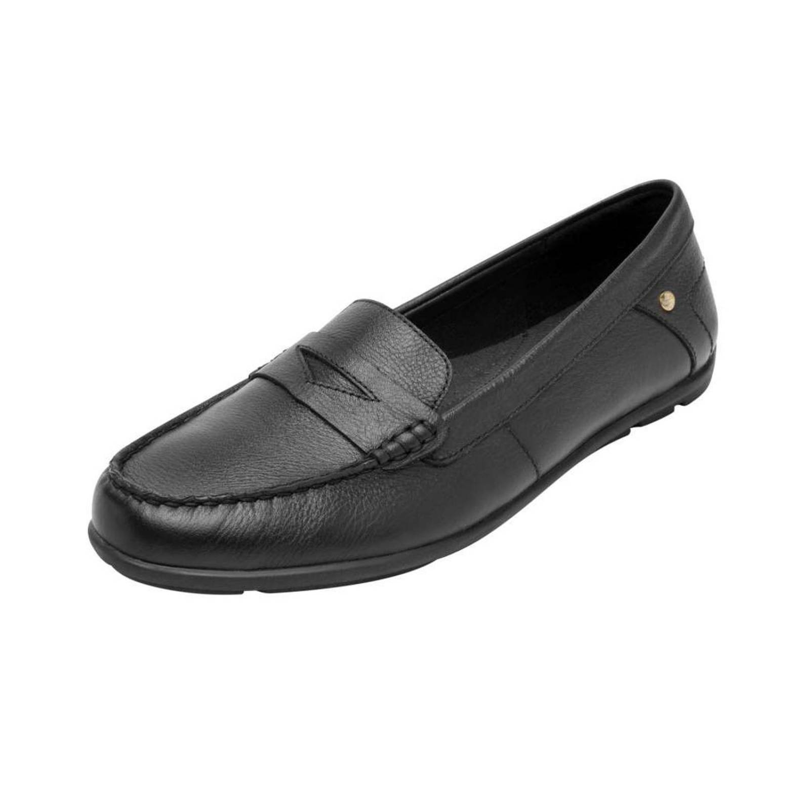 Mocasines Para Mujer Flexi Estilo 124301 Negro Casuales 