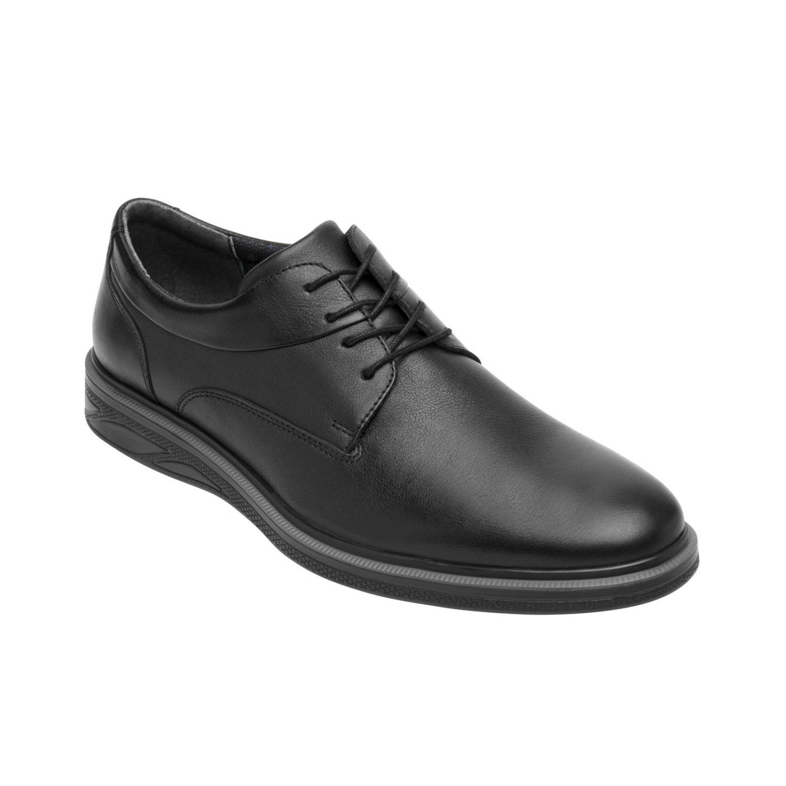 Zapato Para Hombre Flexi Estilo 413101 Negro Formales
