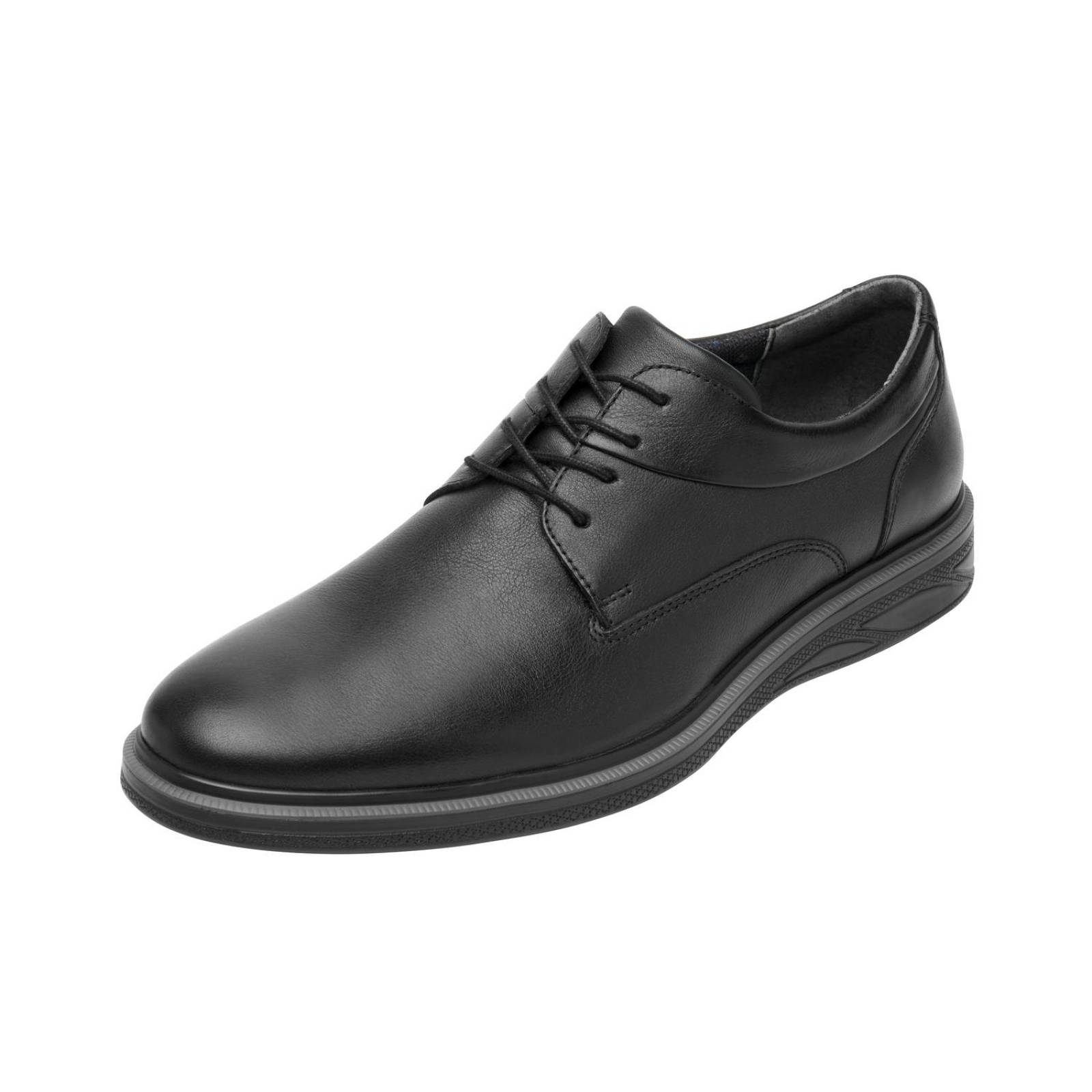 Zapato Para Hombre Flexi Estilo 413101 Negro Formales