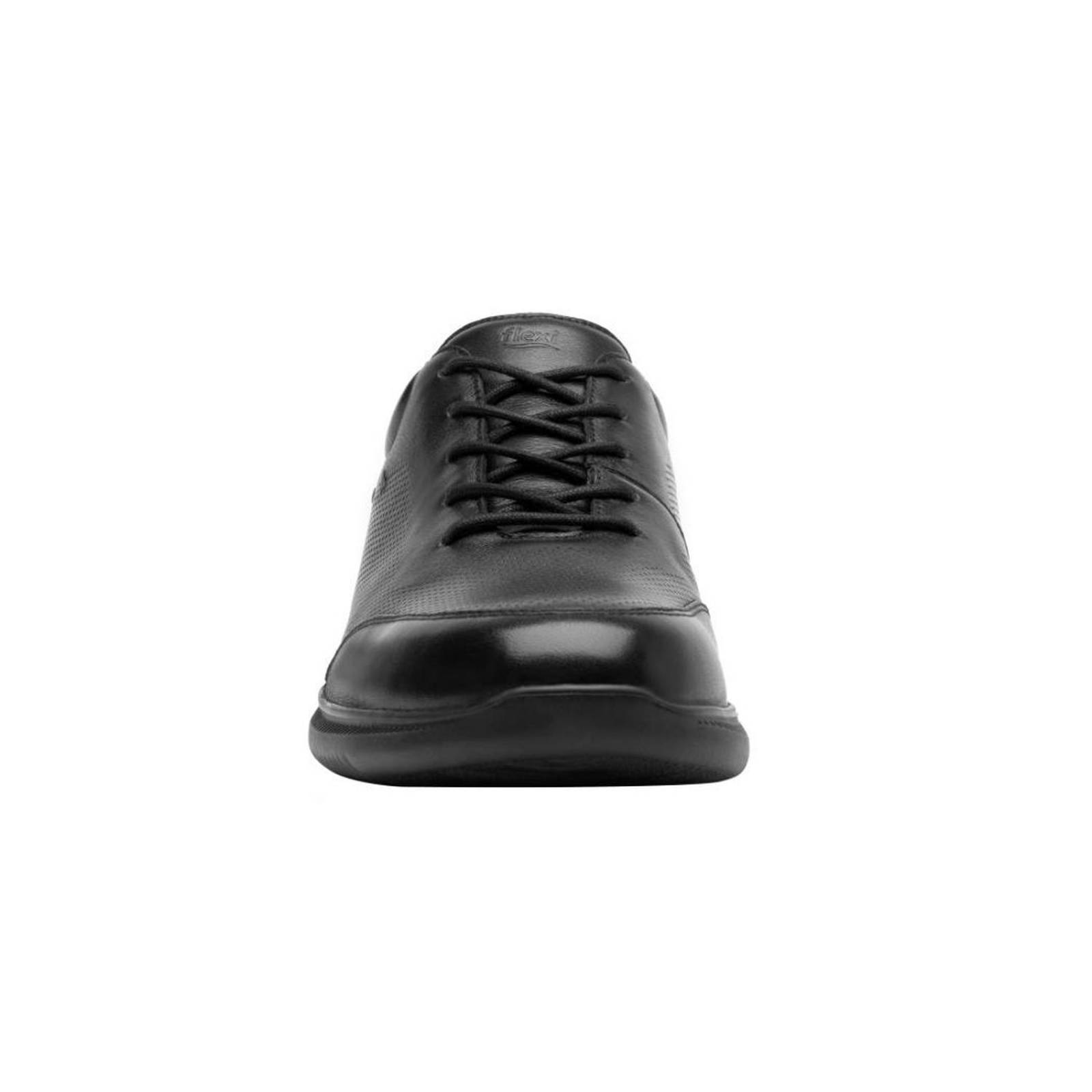 Zapato Para Hombre Flexi Estilo 413101 Negro Formales