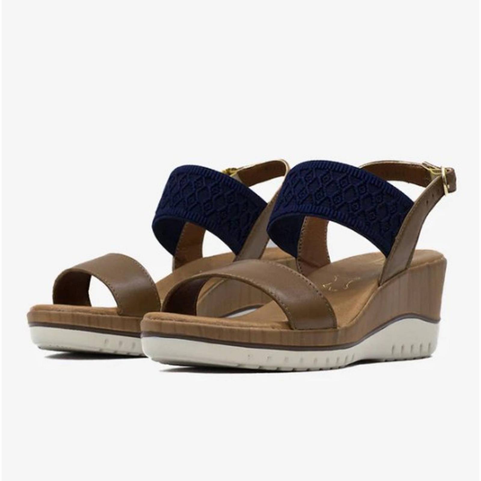 Sandalia Con Plataforma Flexi Mujer Estilo 113310 Casuales