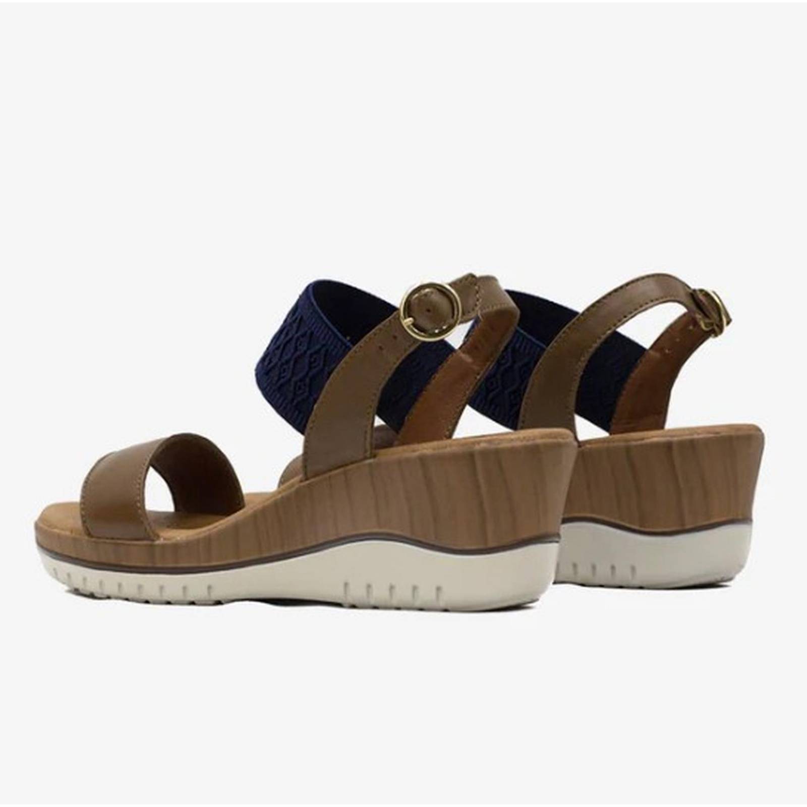 Sandalia Con Plataforma Flexi Mujer Estilo 113310 Casuales