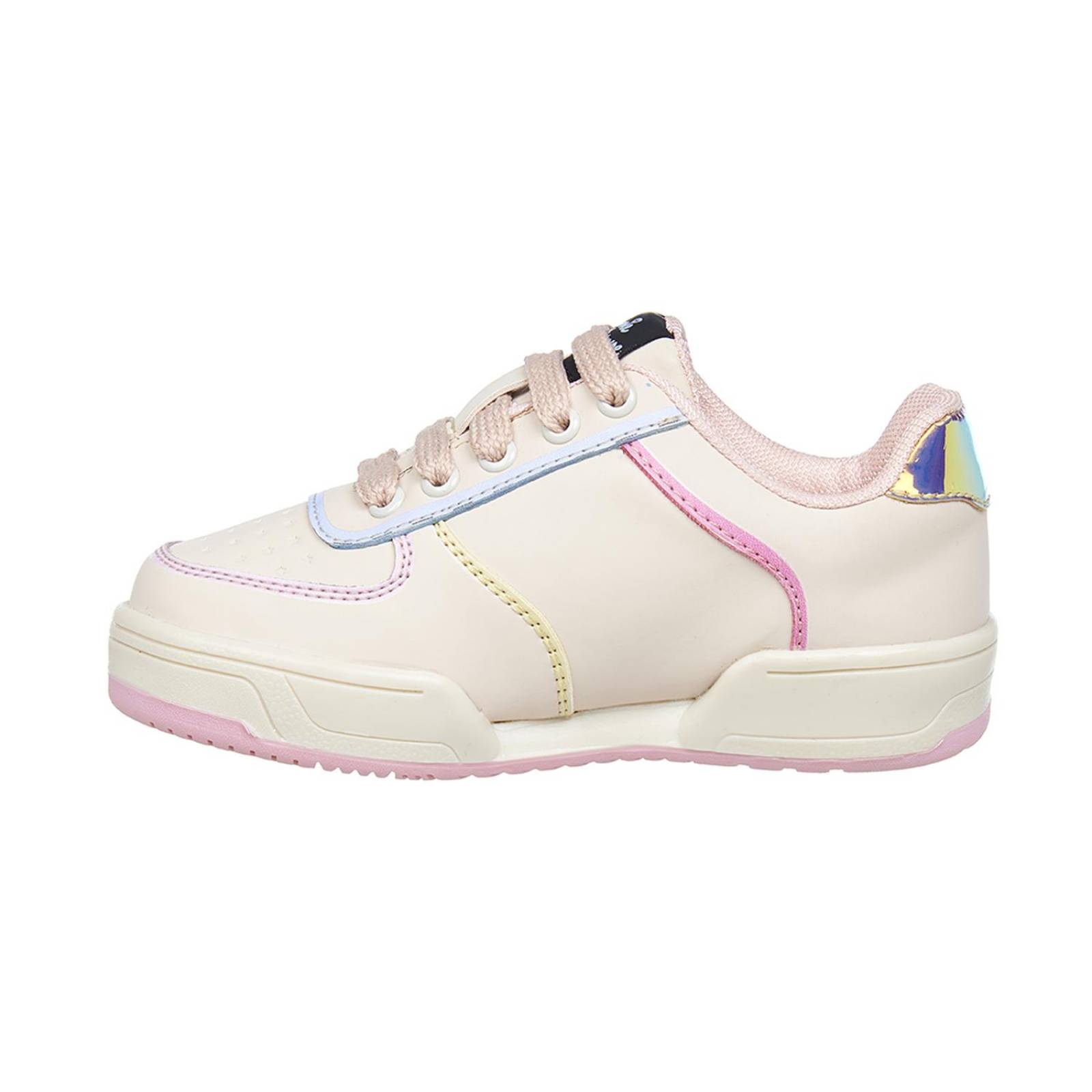 Tenis Para Niñas Disney Minnie Mouse Tipo Piel Marfil
