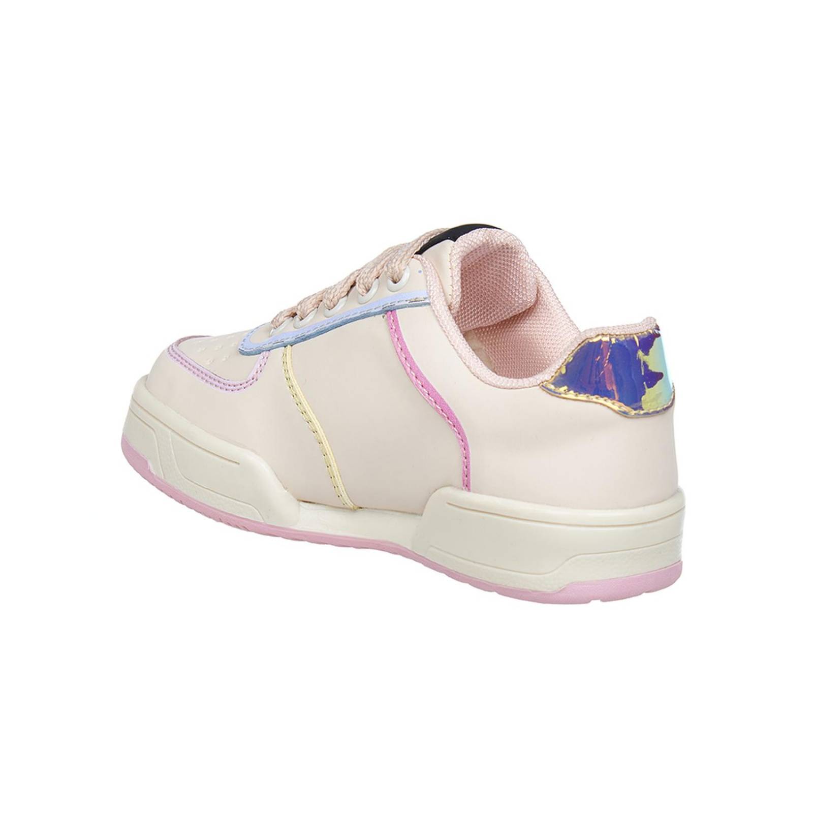 Tenis Para Niñas Disney Minnie Mouse Tipo Piel Marfil