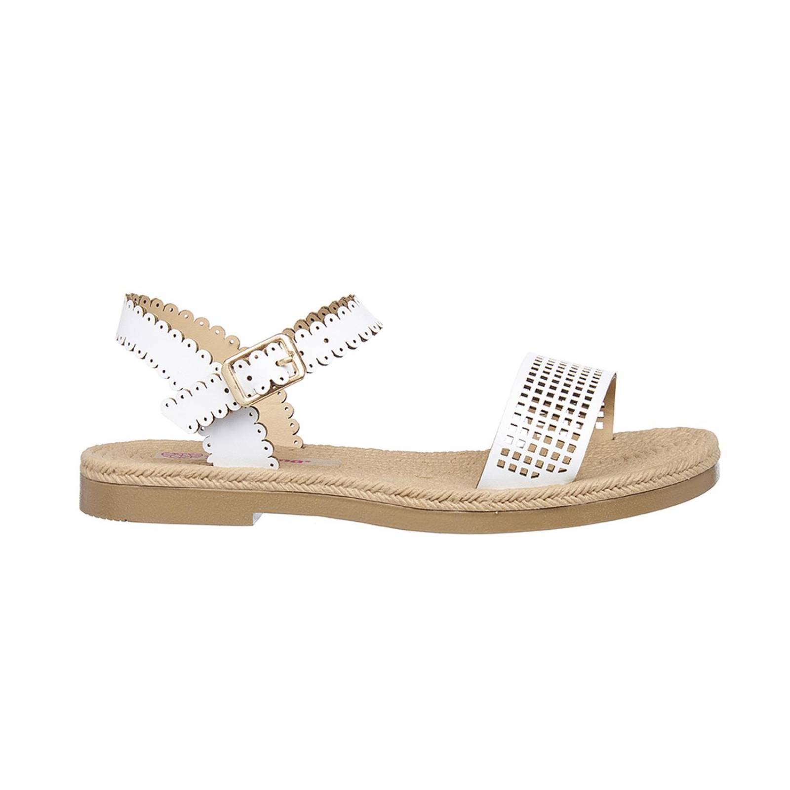 Sandalias Para Mujer Tipo Piel Banco Moda Verano Casuales 
