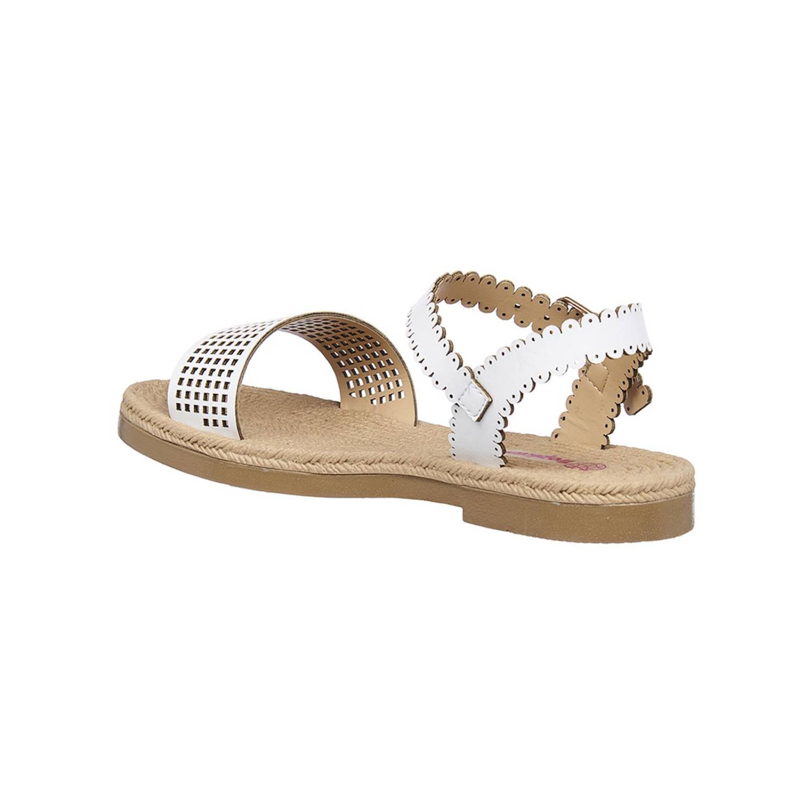 Sandalias Para Mujer Tipo Piel Banco Moda Verano Casuales 