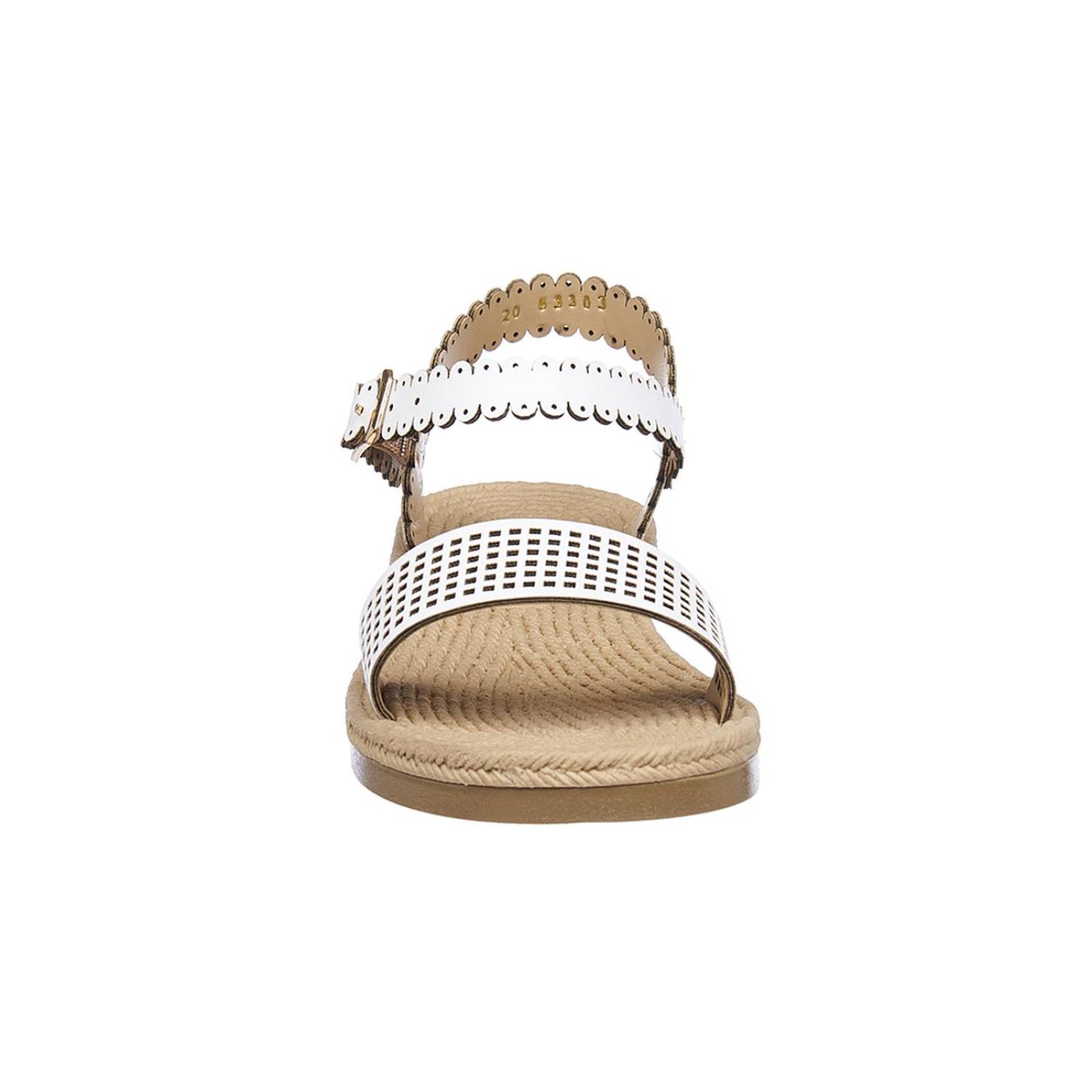 Sandalias Para Mujer Tipo Piel Banco Moda Verano Casuales 