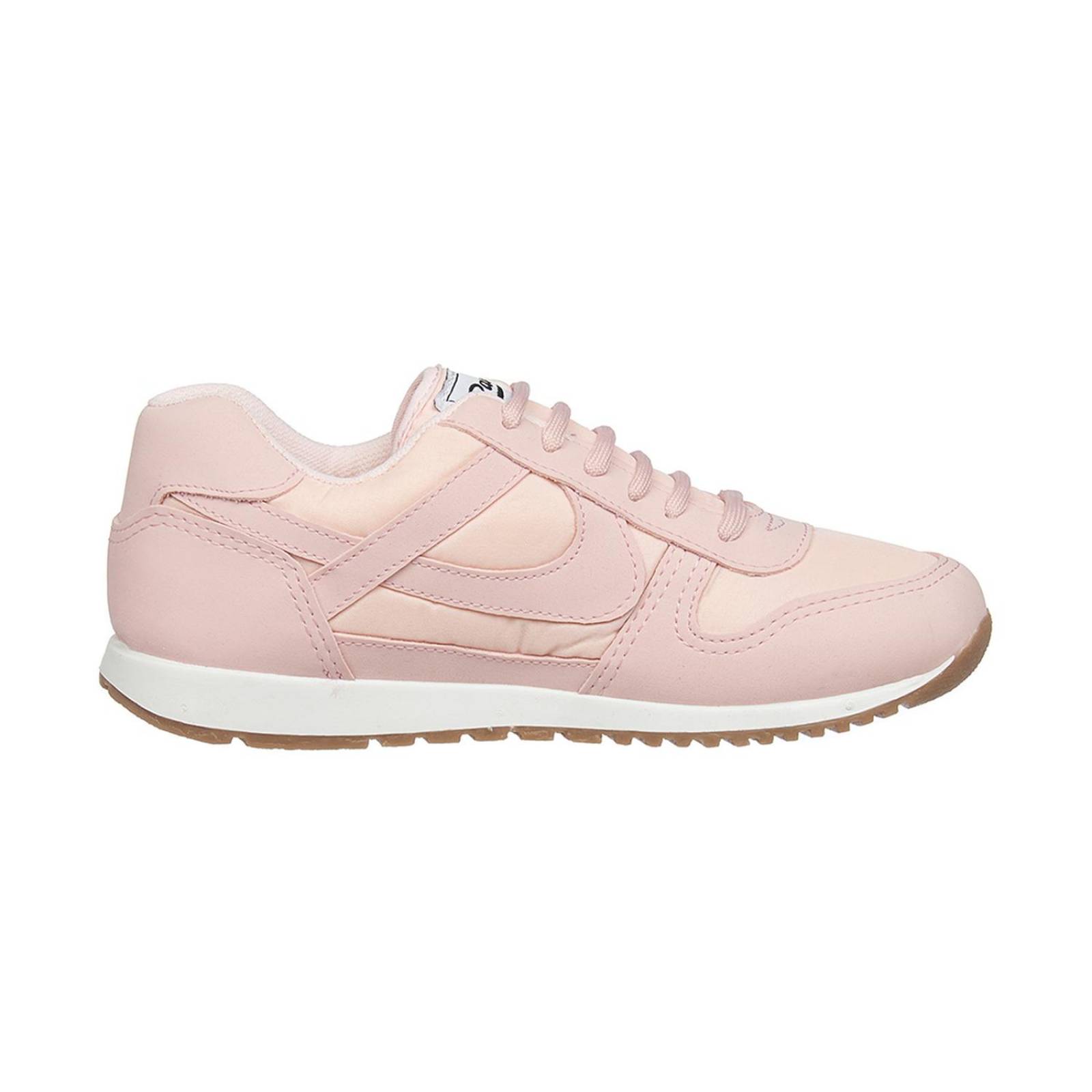Tenis Panam Para Mujer Clásico Textil Rosa Casuales Urbano 