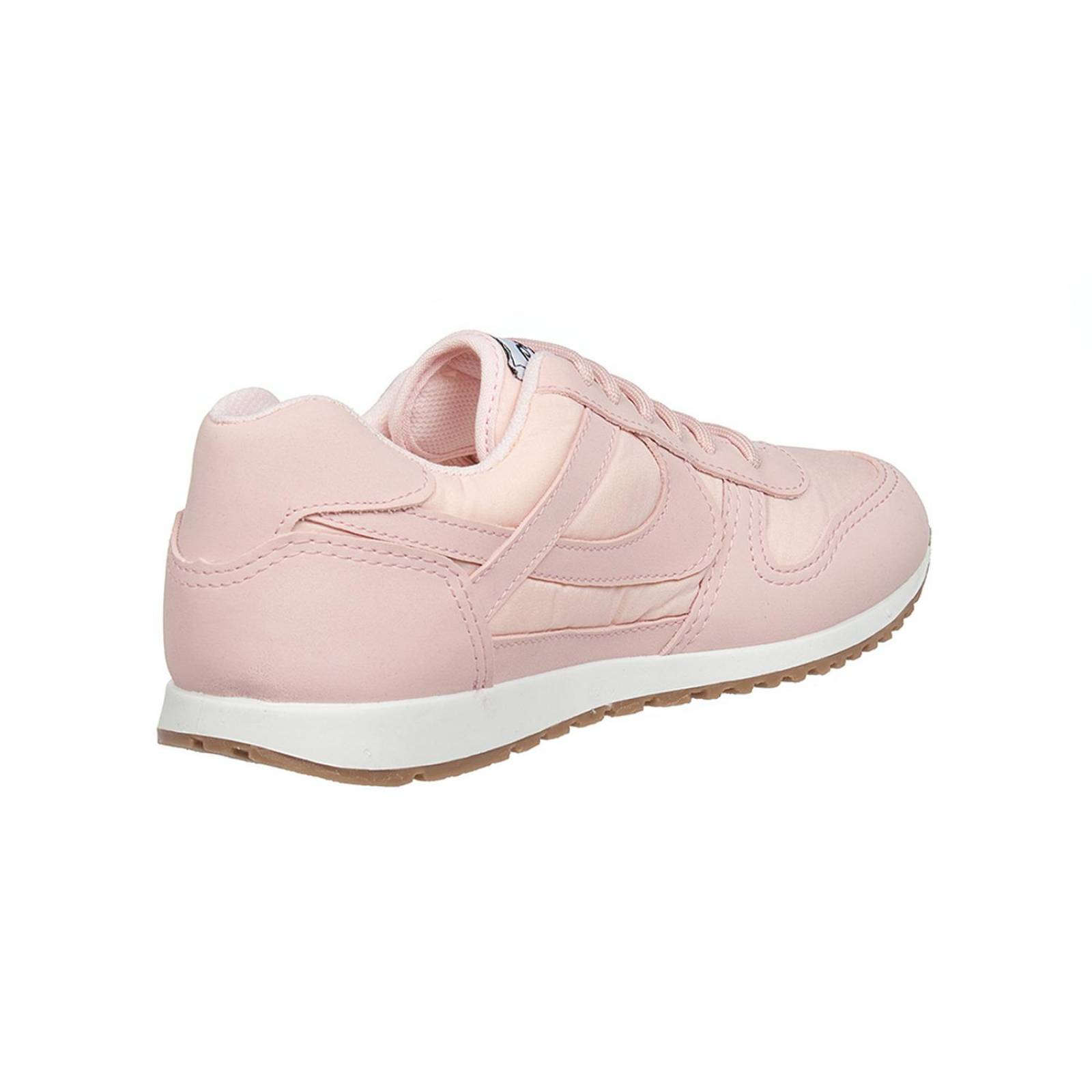 Tenis Panam Para Mujer Clásico Textil Rosa Casuales Urbano 