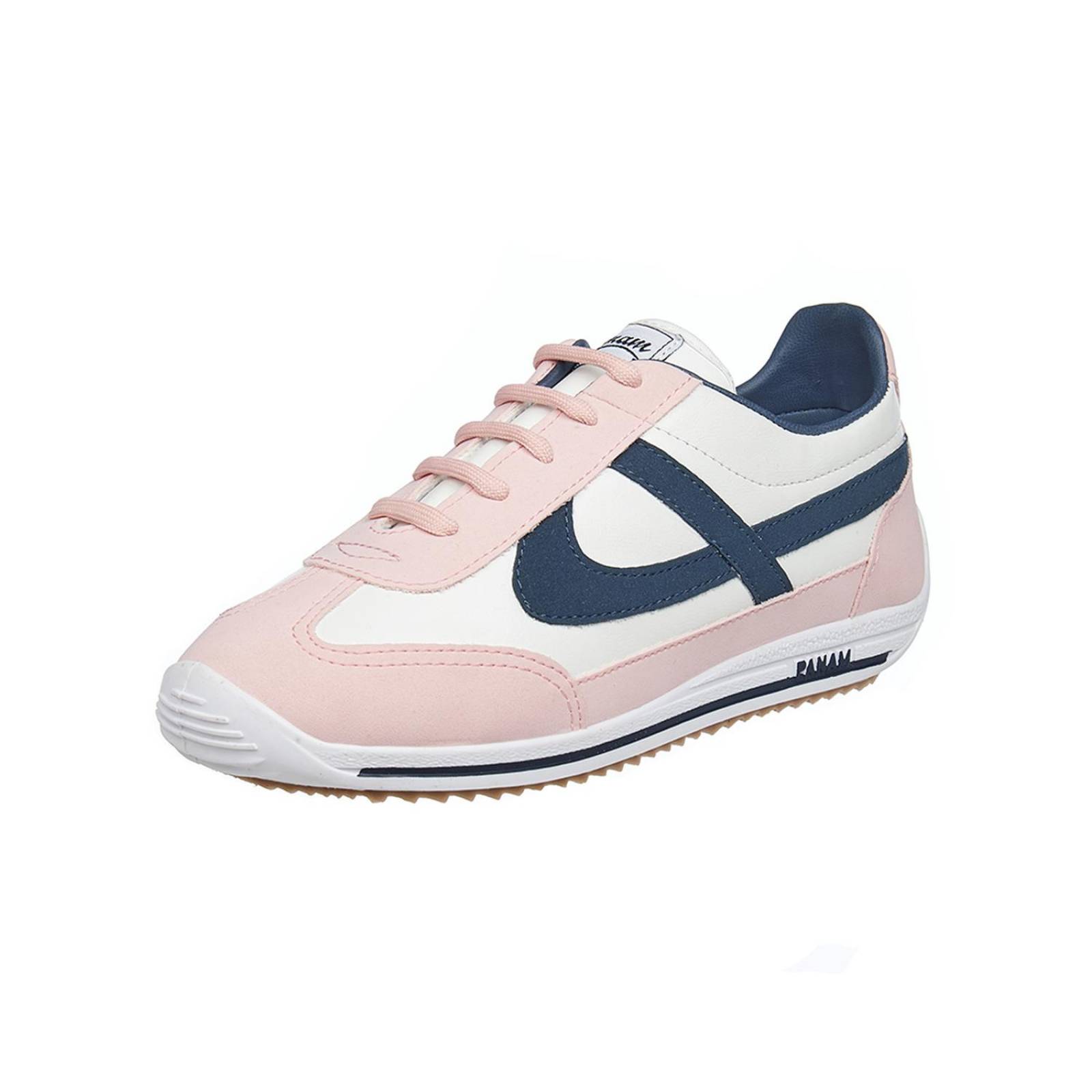 Tenis Mujer Panam Juvenil Urbano Clásico Tipo Piel