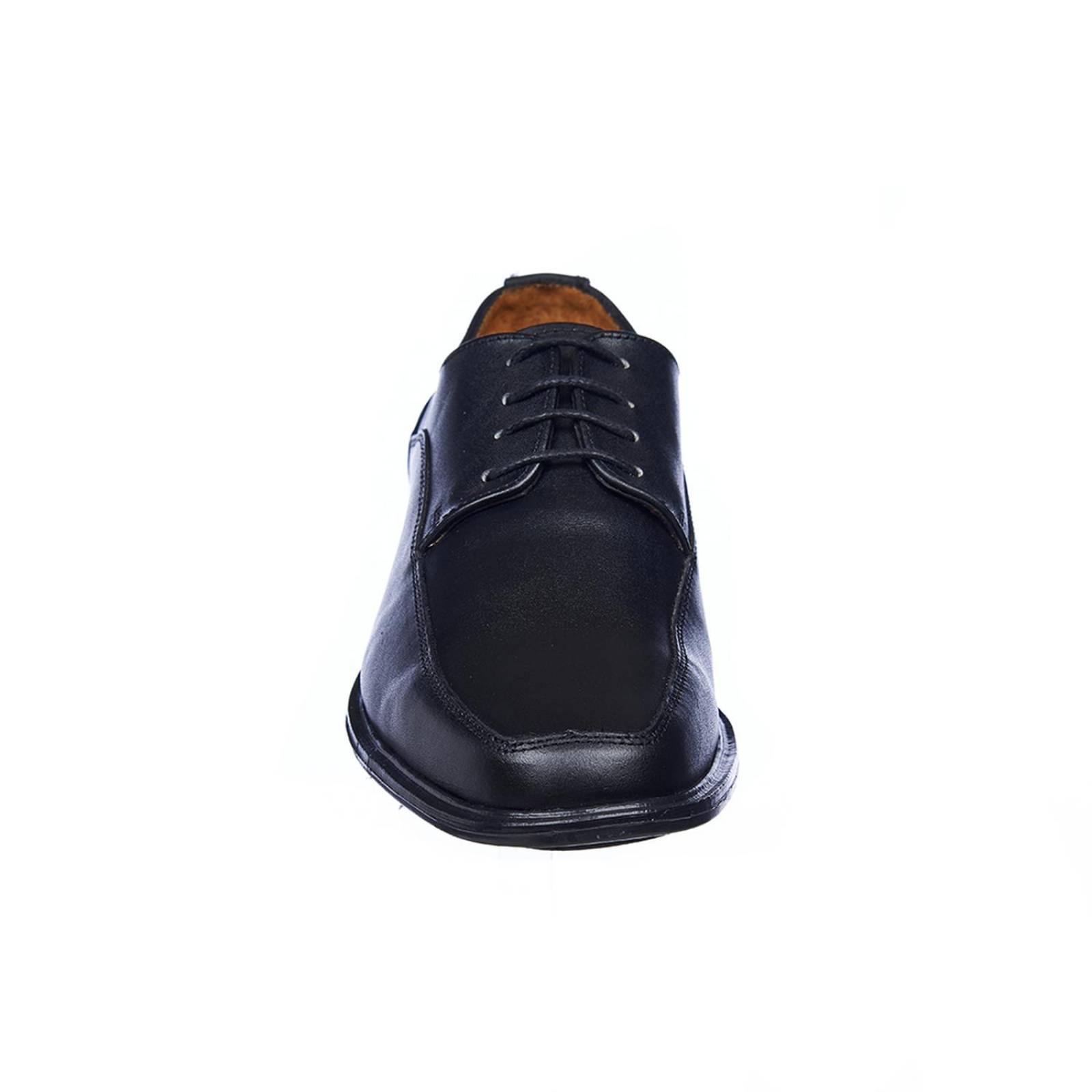 Zapatos Para Hombre Casuales De Vestir Piel Negro Cómodo 