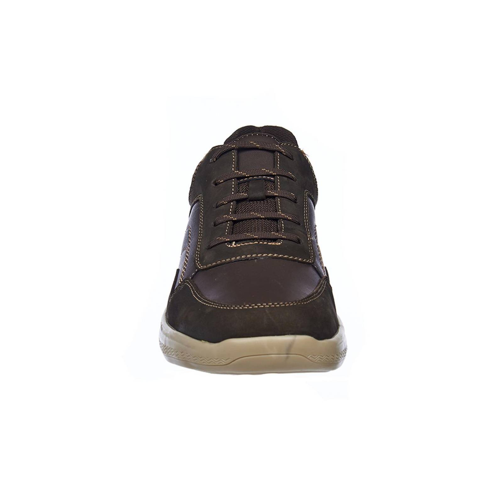 Tenis Para Hombre Casuales Clásicos Nobuck Café Cómodos