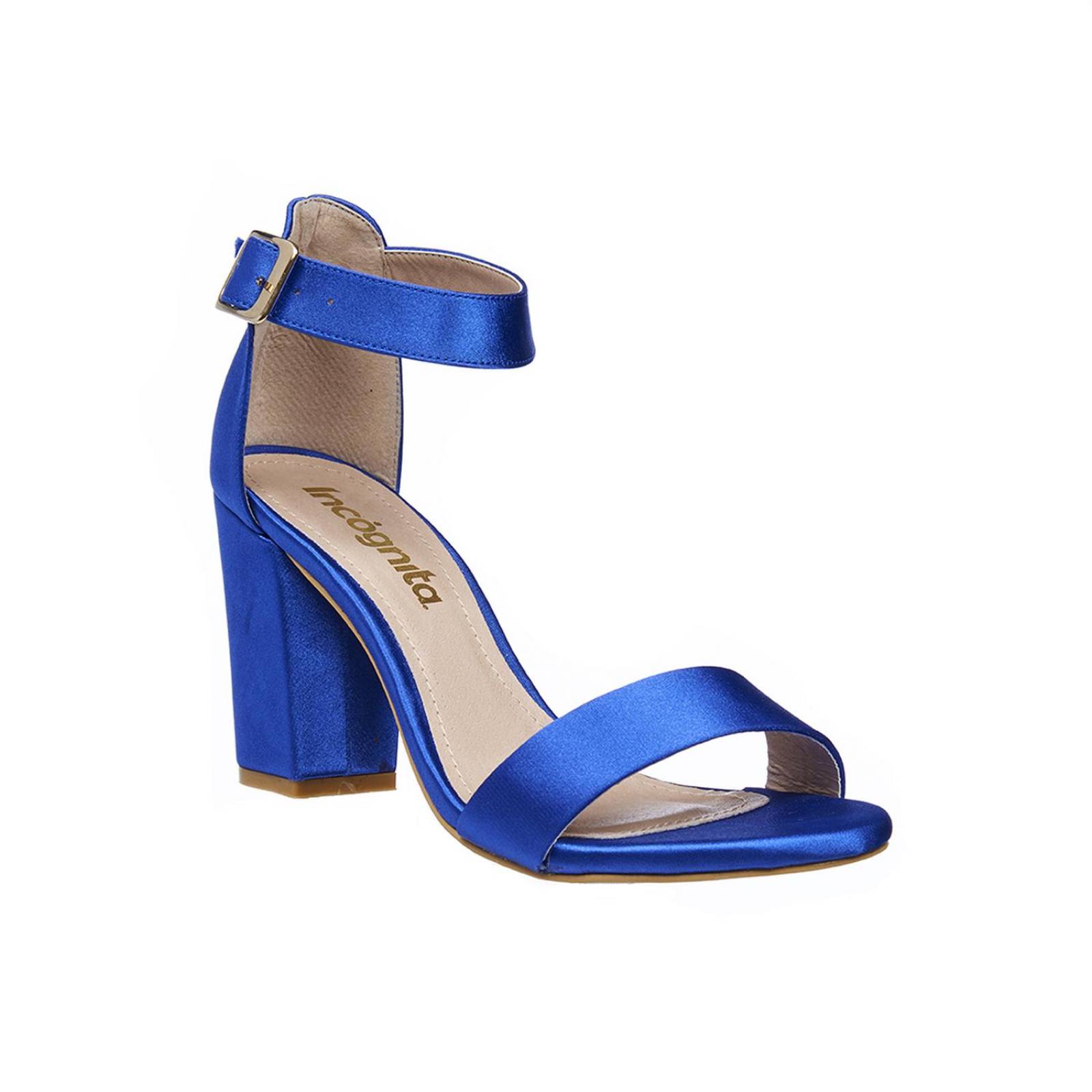 Sandalias Plataforma Para Mujer Negro Razo Con Cadena 