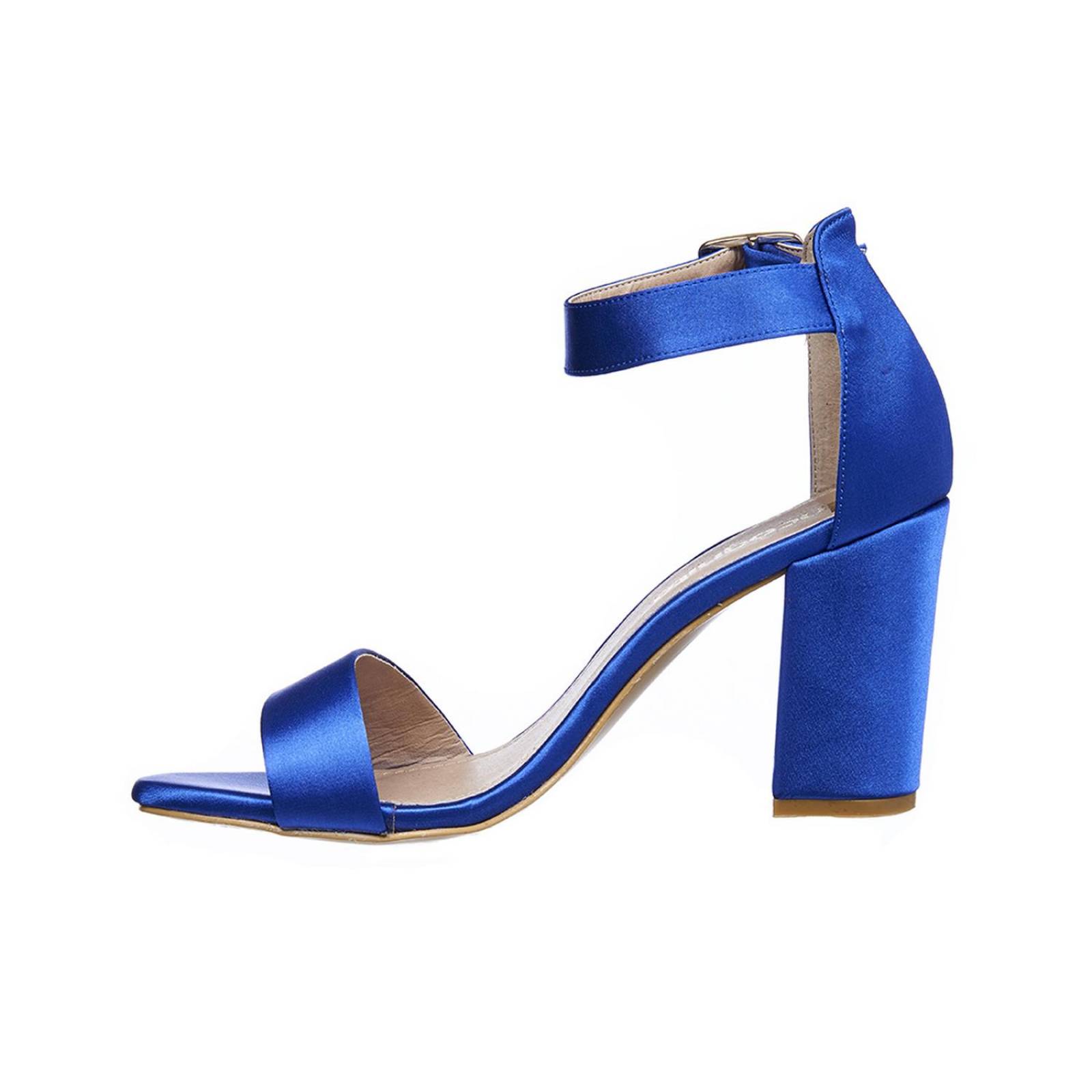 Sandalias Plataforma Para Mujer Negro Razo Con Cadena 