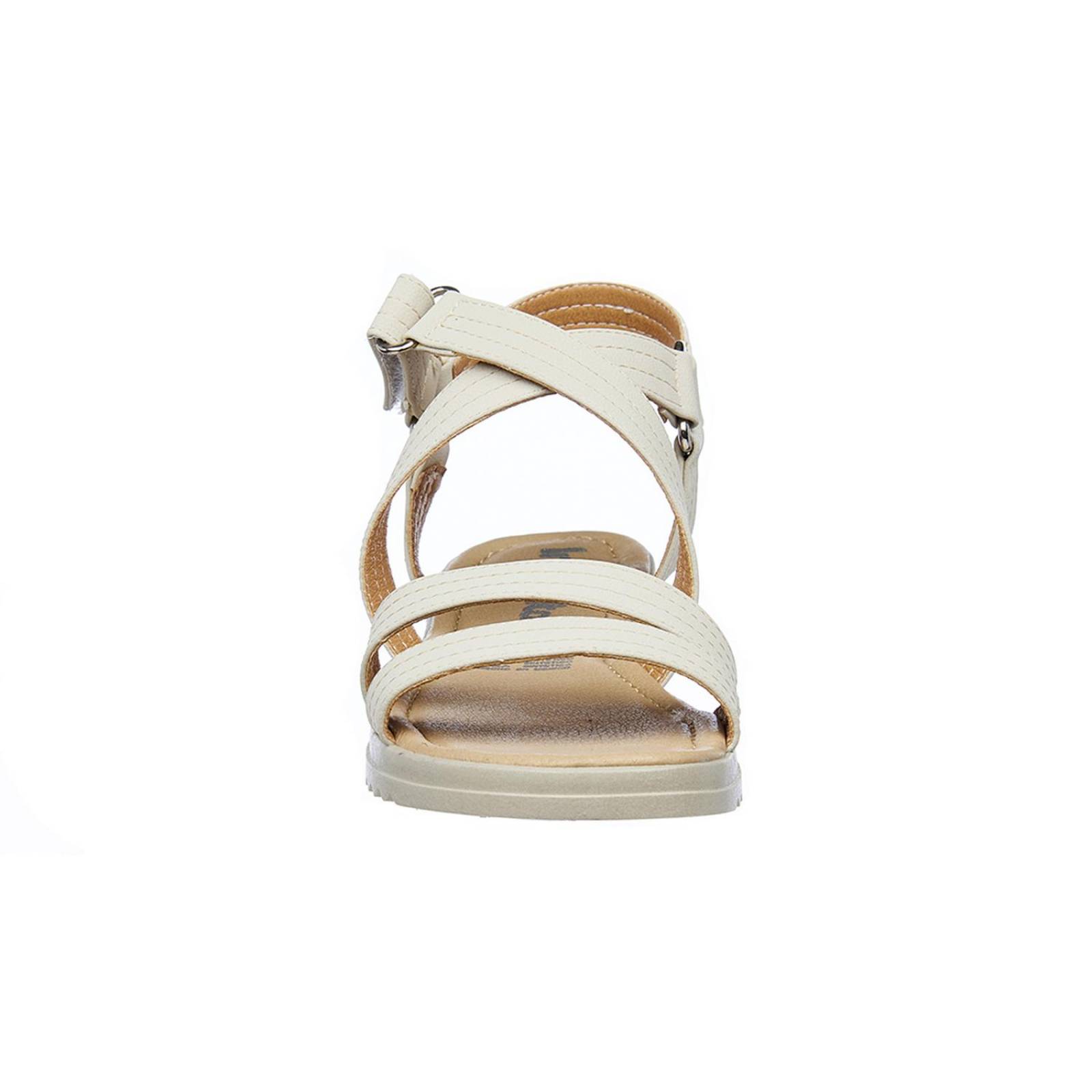 Sandalias Para Mujer Casuales Comodas Tipo Piel Negro