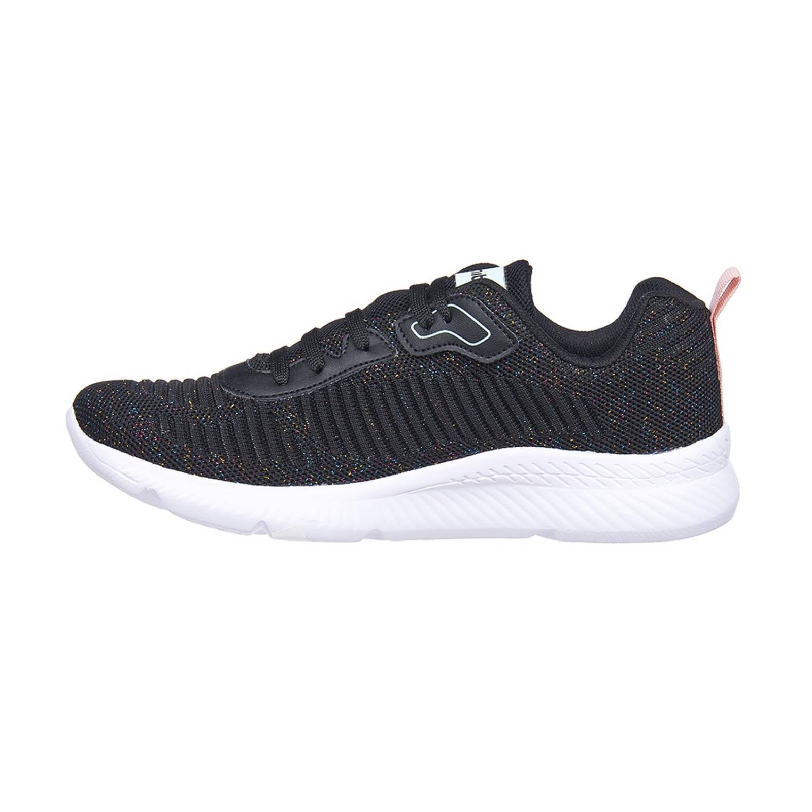 Tenis Para Mujer Textil Negro Ligeros Clásicos Casuales 