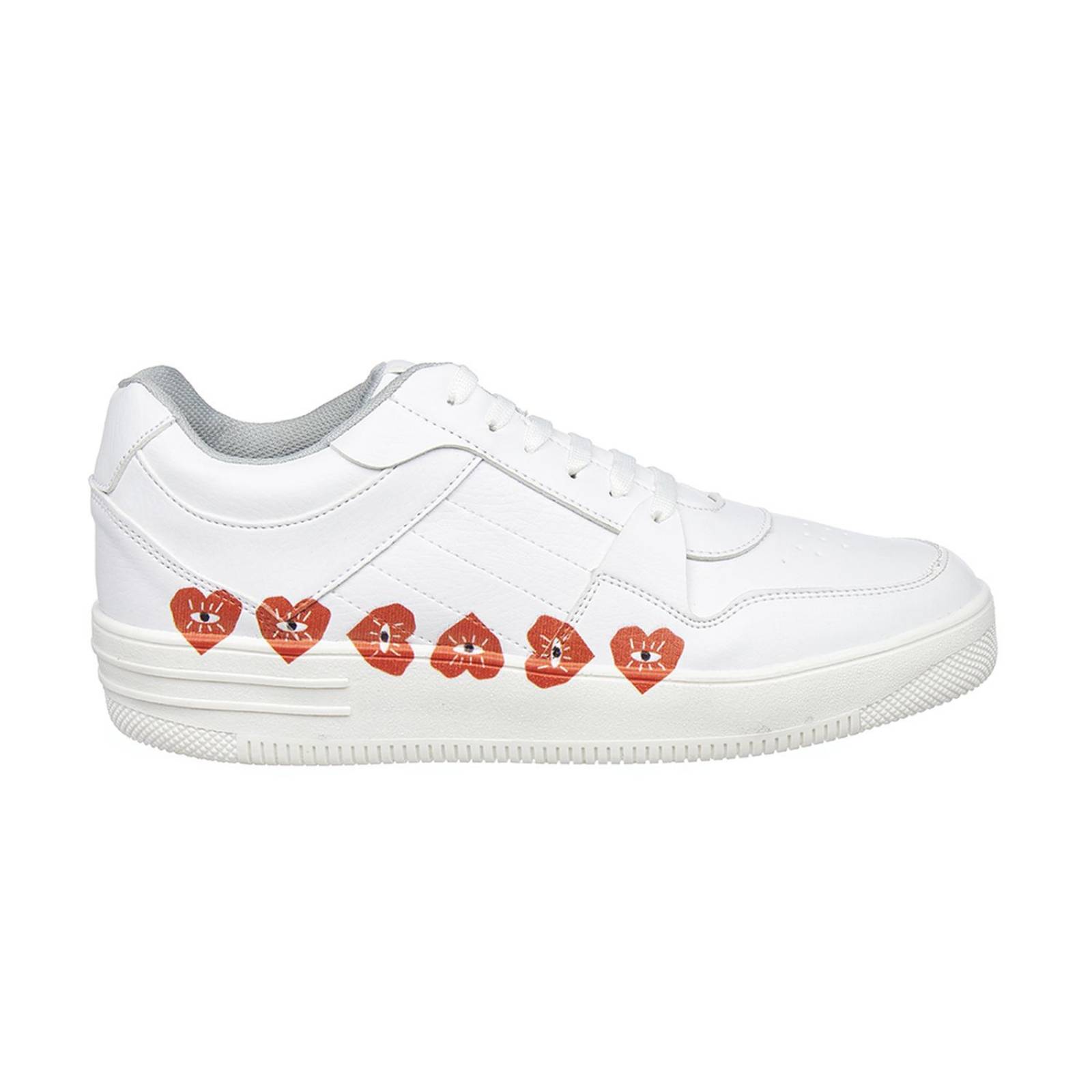 Tenis Casuales Hombre Tenis Tipo Piel Blancos Cómodos 