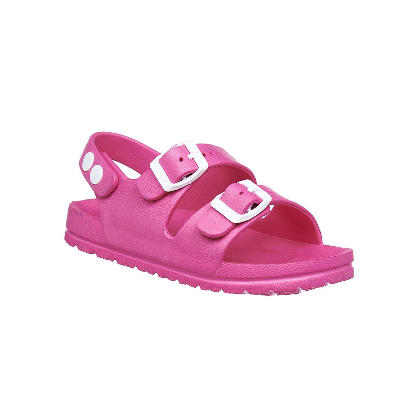 Sandalias Para Niñas Con Hebillas Fiusha Plástico Casuales 
